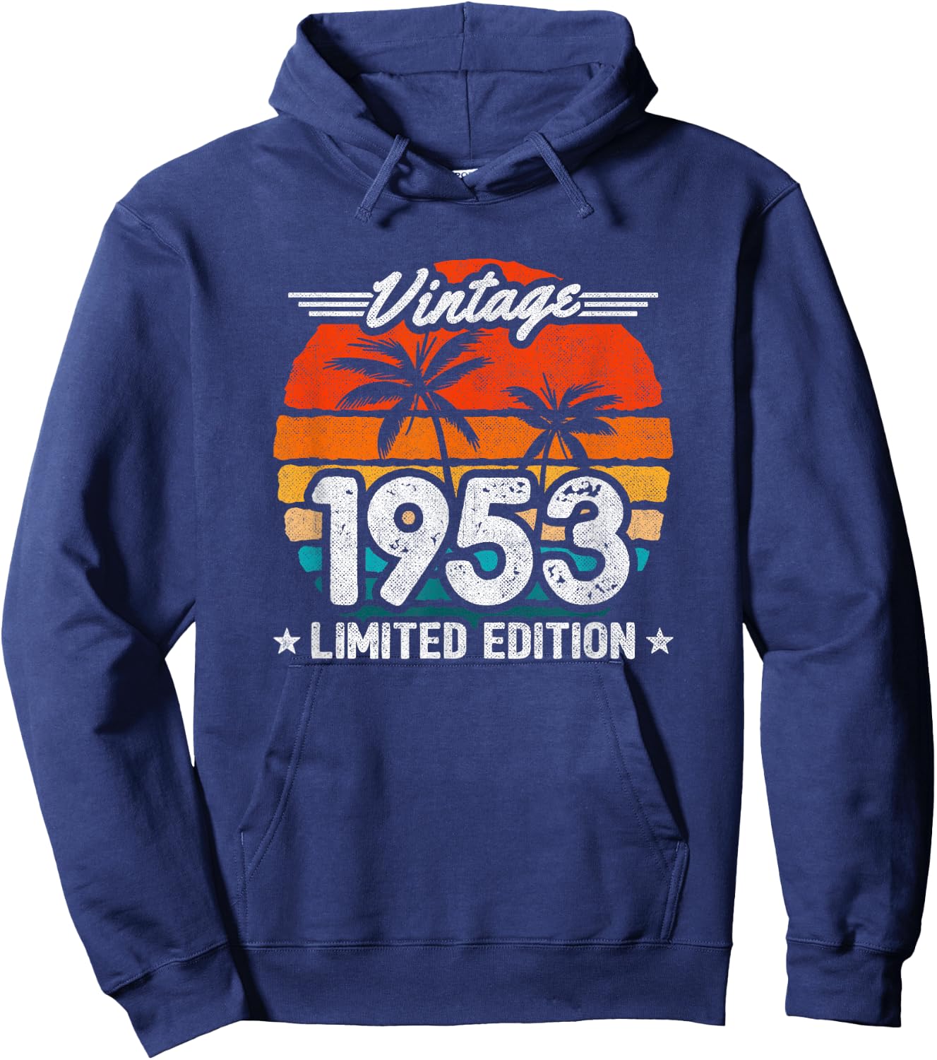 1953 Limited Edition - 1953 Birthday Year - Vintage 1953 Hoodie - Hoodie | Navy