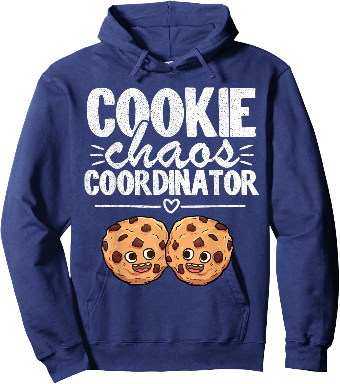 Cookie Chaos Coordinator Funny Scout Leader Cookie Dealer Hoodie - Hoodie | Navy