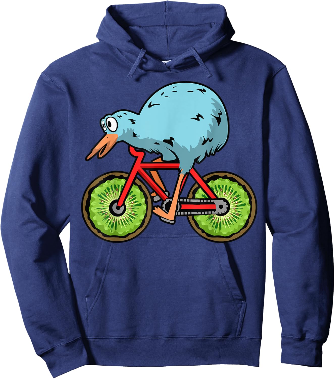 Funny Kiwi Gift Women Cool Kiwi Bird New Zealand Hoodie - Hoodie | Navy