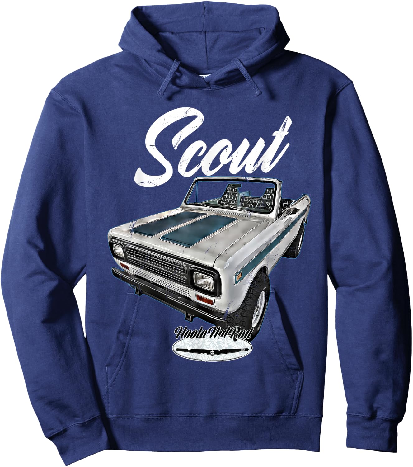 Scout,Classic,Truck,Pickup,International,Harvester,Oldtimer Hoodie - Hoodie | Navy