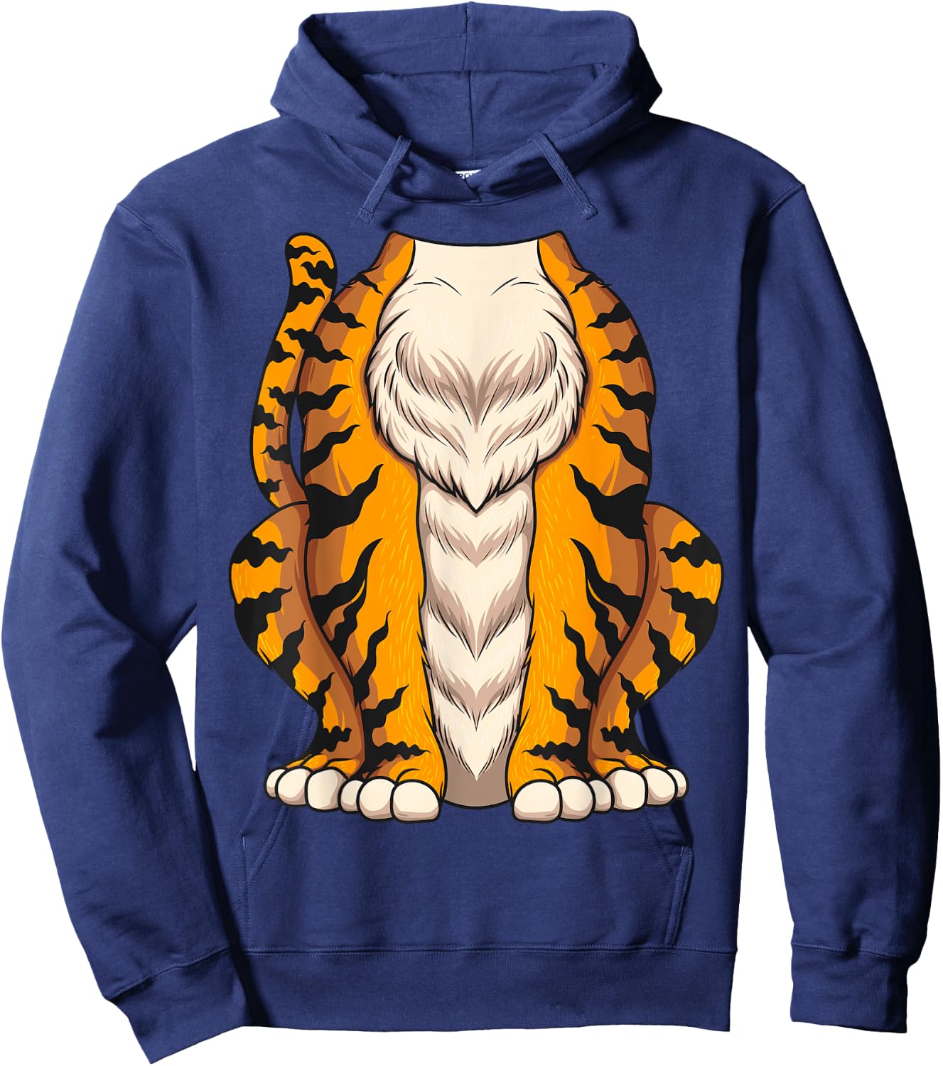 Cute Headless Tiger Costume Halloween | Funny Animal Gift Hoodie - Hoodie | Navy