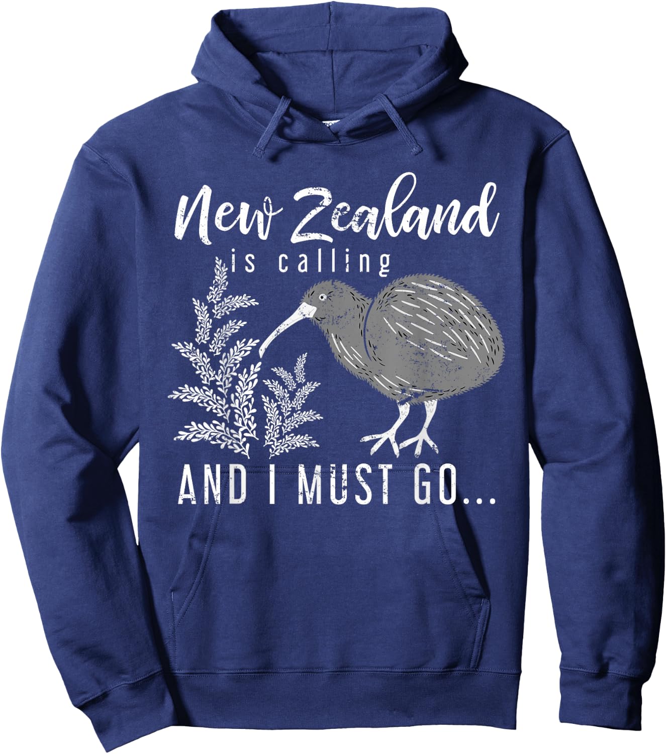 New Zealand Is Calling And I Must Go New Zealand Hoodie - Hoodie | Navy
