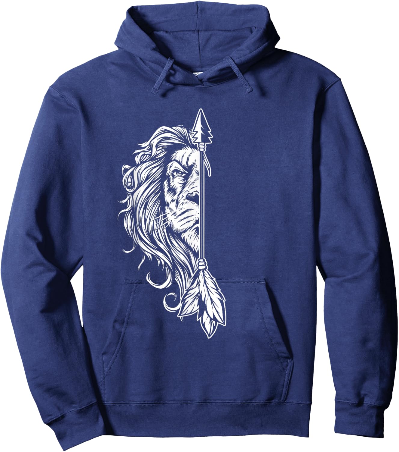 Lion King Husband Family Married Wedding Anniversary Hoodie - Hoodie | Navy