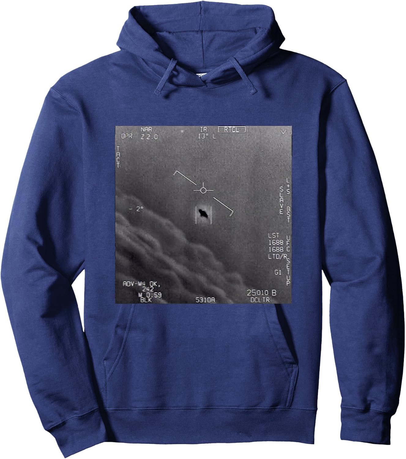 Unidentified Aerial Phenomena Hoodie - Hoodie | Navy