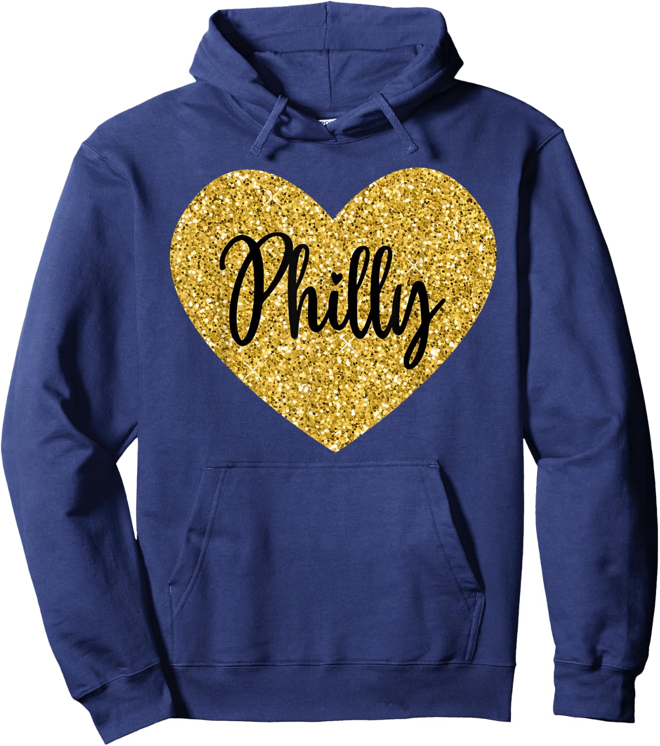 I Love Philly Philadelphia Hoodie - Hoodie | Navy