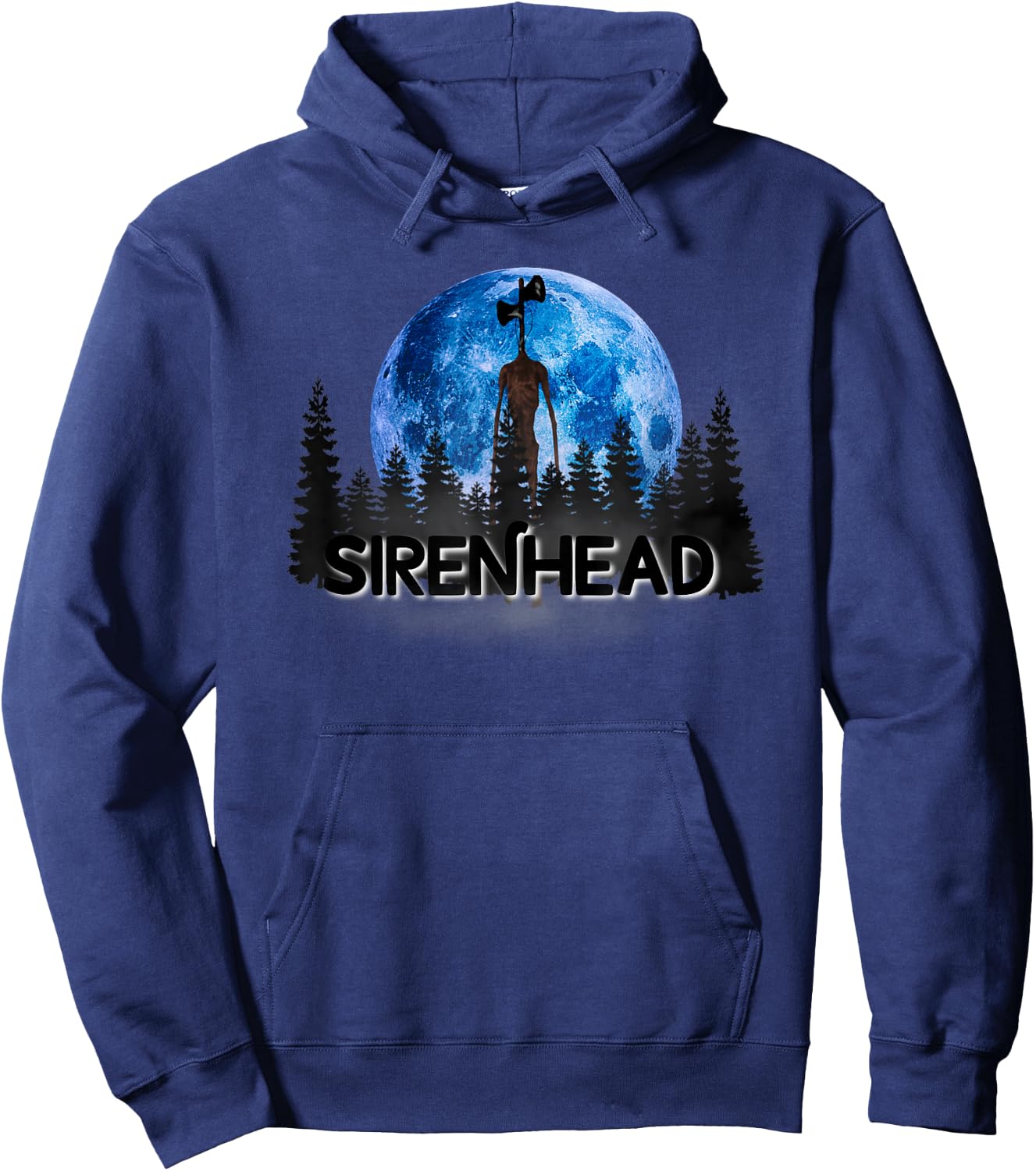 Siren head, Cartoon cat we love to escape from Siren head Hoodie - Hoodie | Navy
