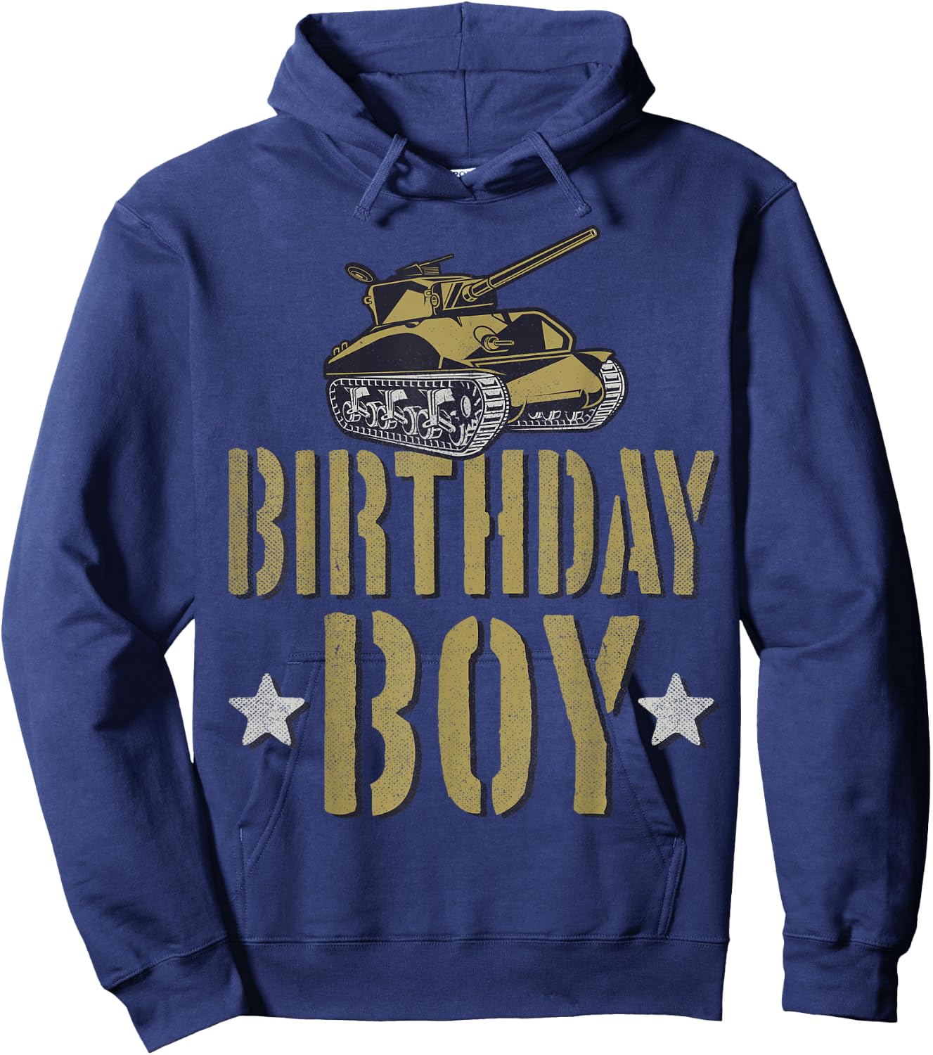 Army Party Birthday Boy Shirt Military Tank Boys Camo Hoodie - Hoodie | Navy
