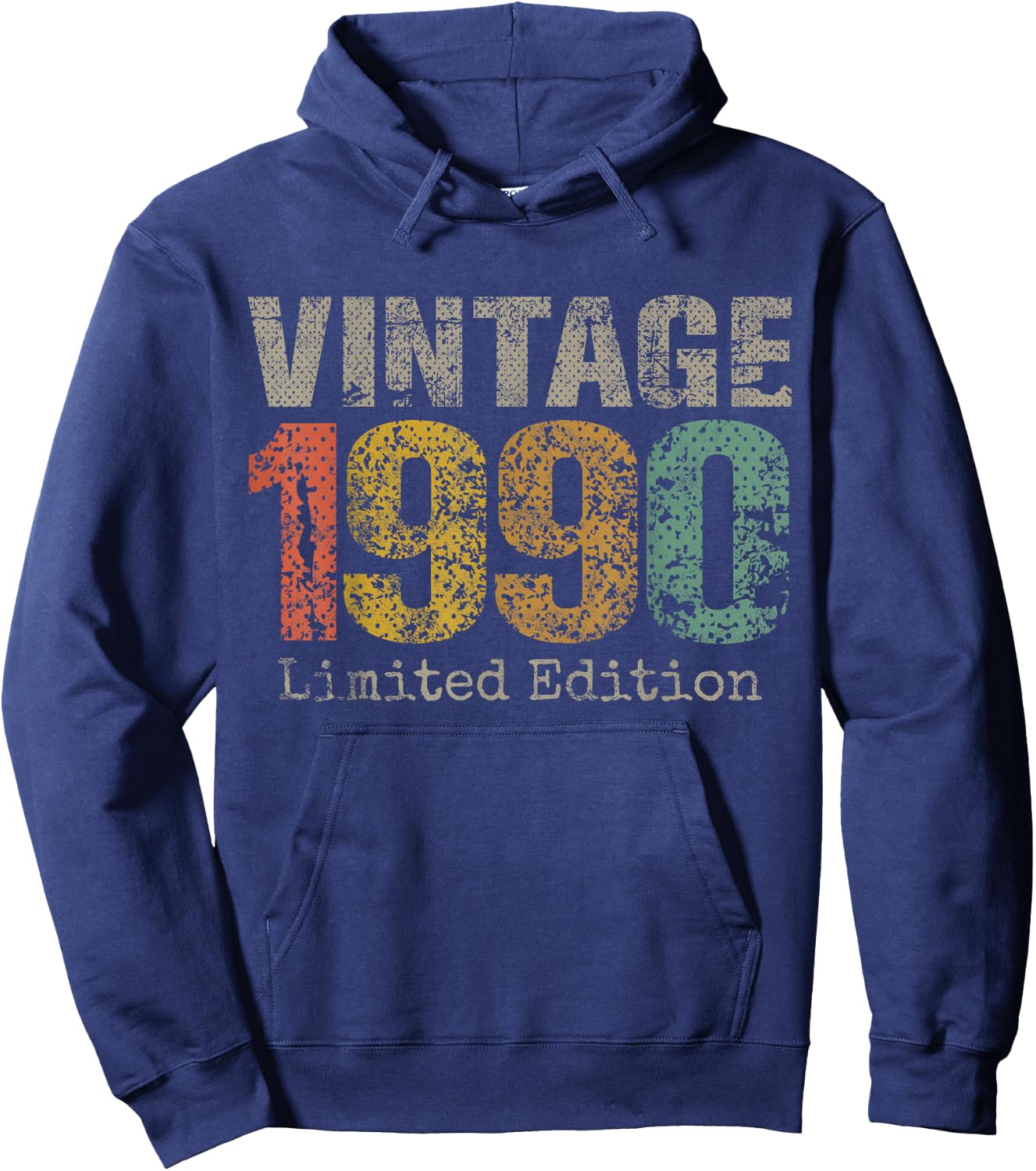 Vintage 1990 Limited Edition 35th Birthday Gifts 35 Year Old Hoodie - Hoodie | Navy
