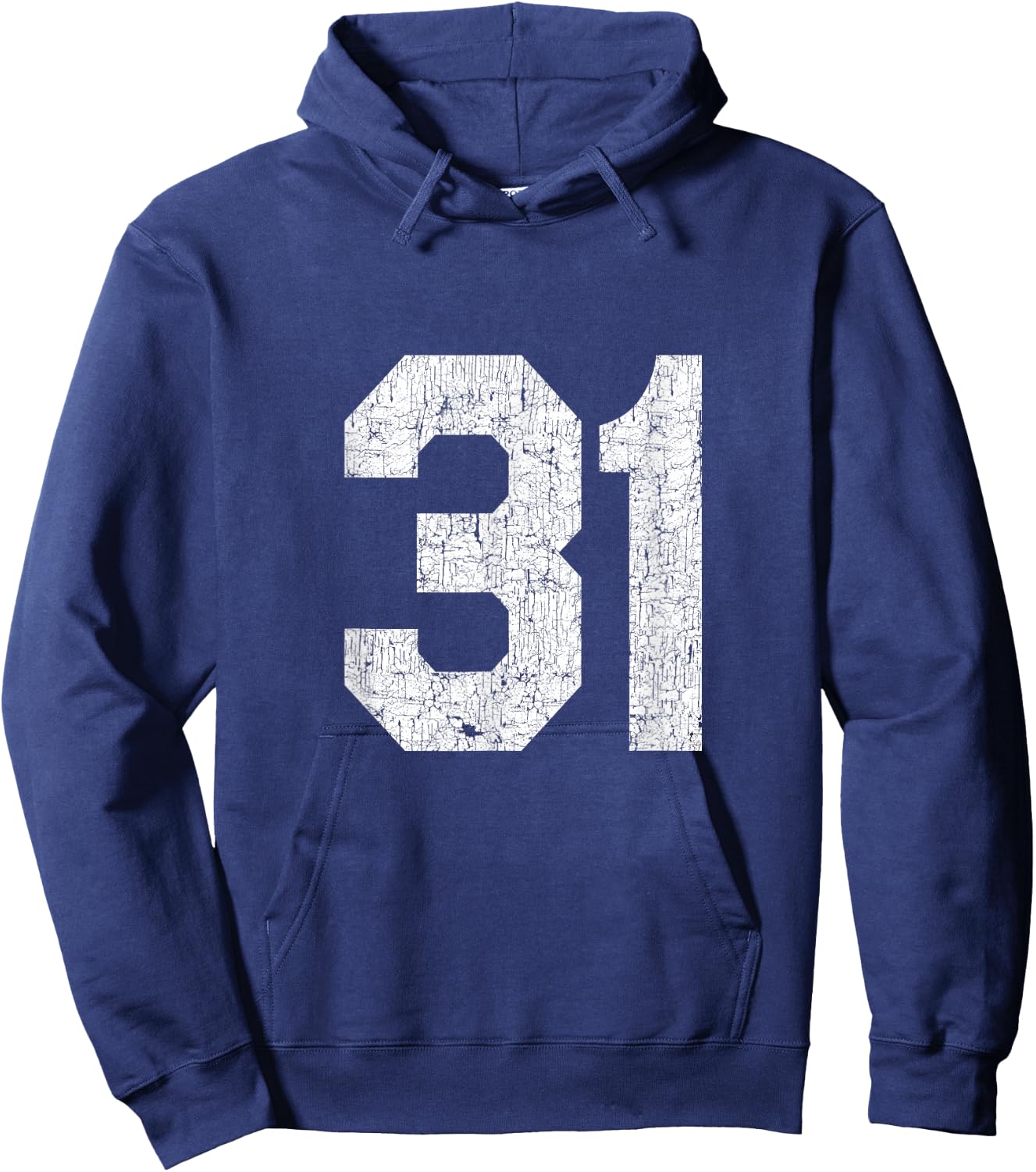 #31 Jersey Uniform Varsity Number, 31st Birthday, 31st Place Hoodie - Hoodie | Navy