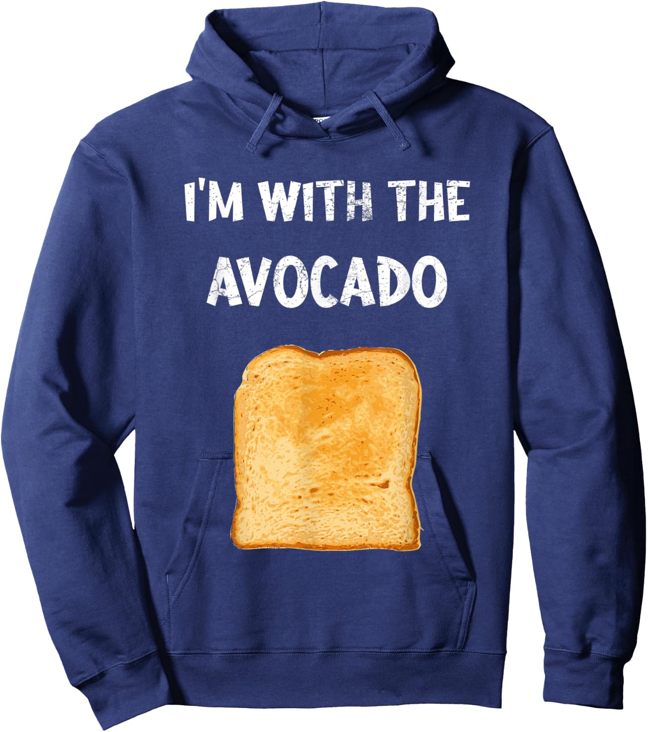 Funny Thanksgiving shirt I 'am with The Avocado Hoodie - Hoodie | Navy
