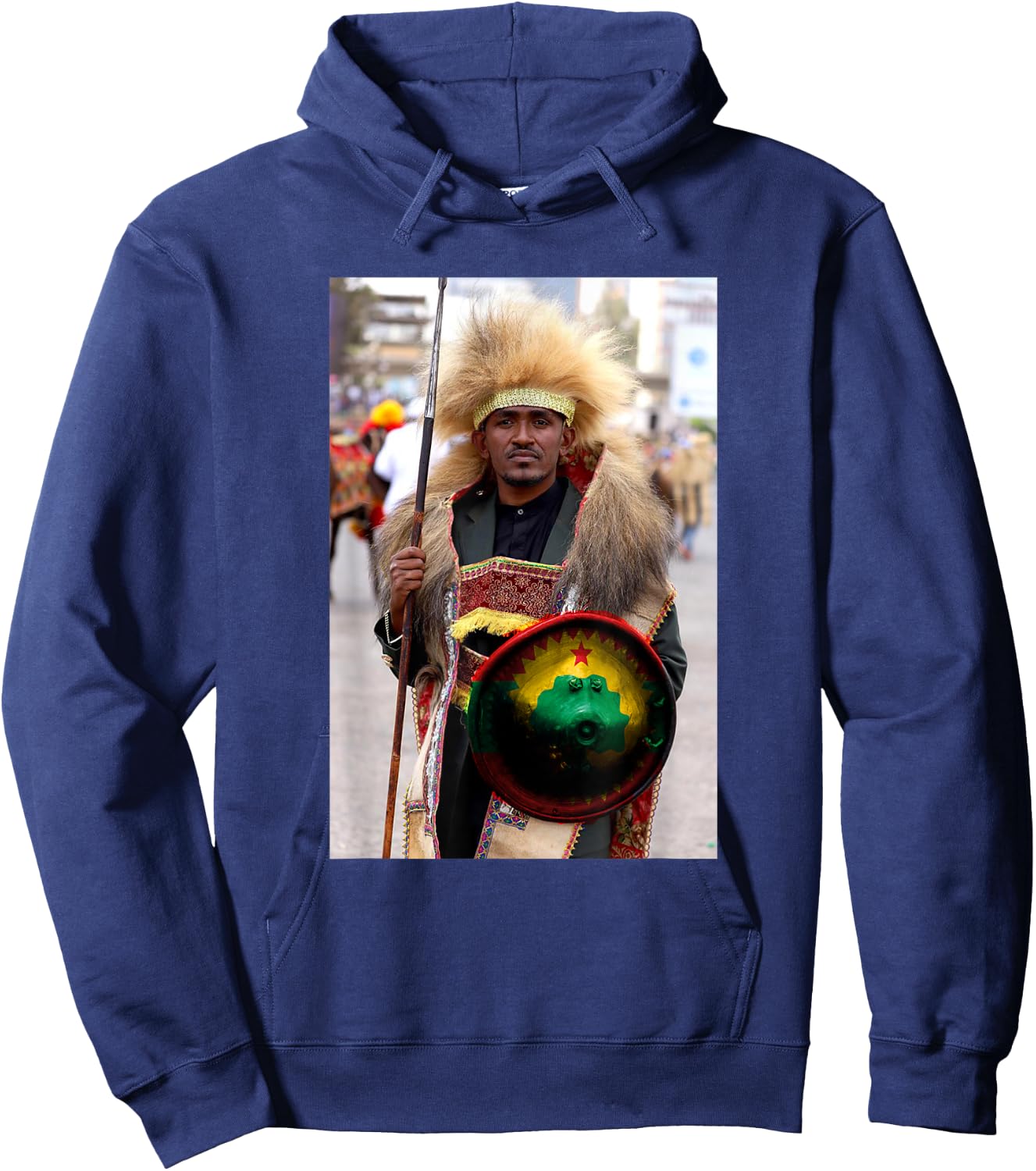 Oromo hero flag Ethiopian Oromo proud gift Hoodie - Hoodie | Navy