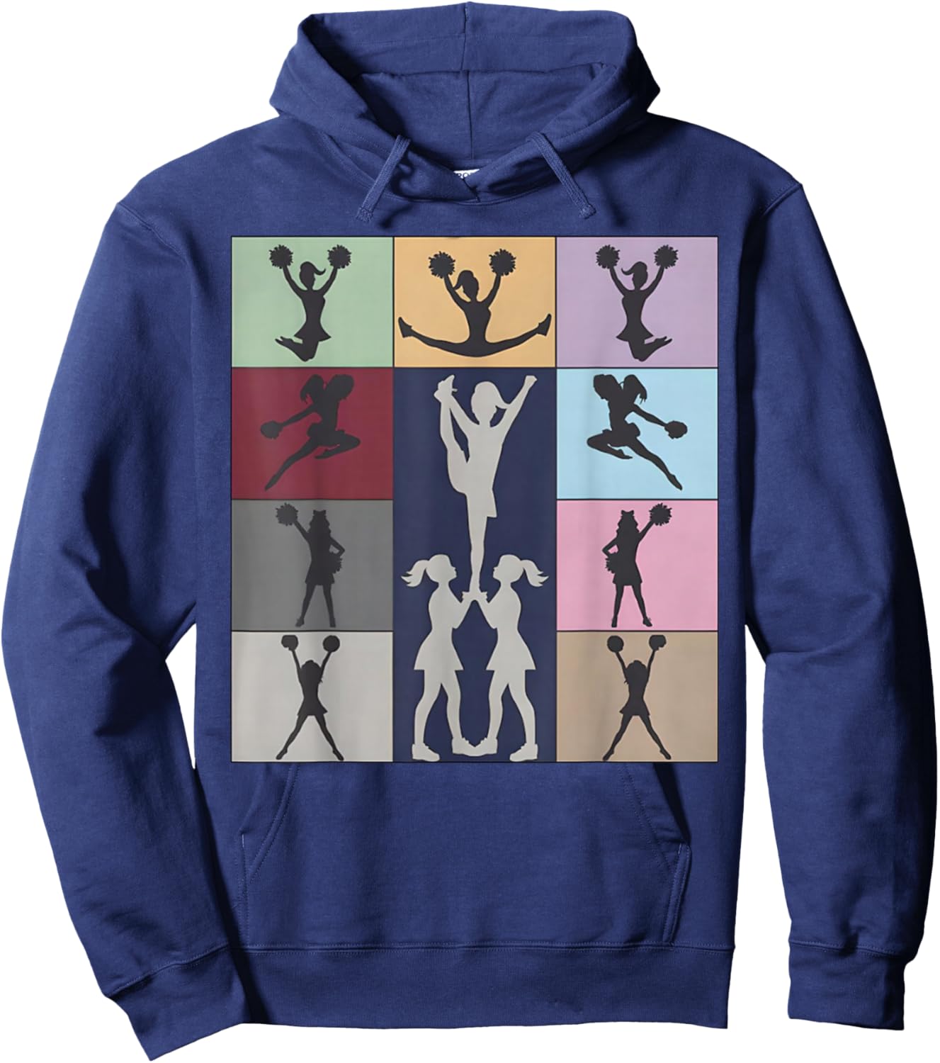 Cheerleading Cheerleader Squad Girl Teen Cheer Practice Hoodie - Hoodie | Navy