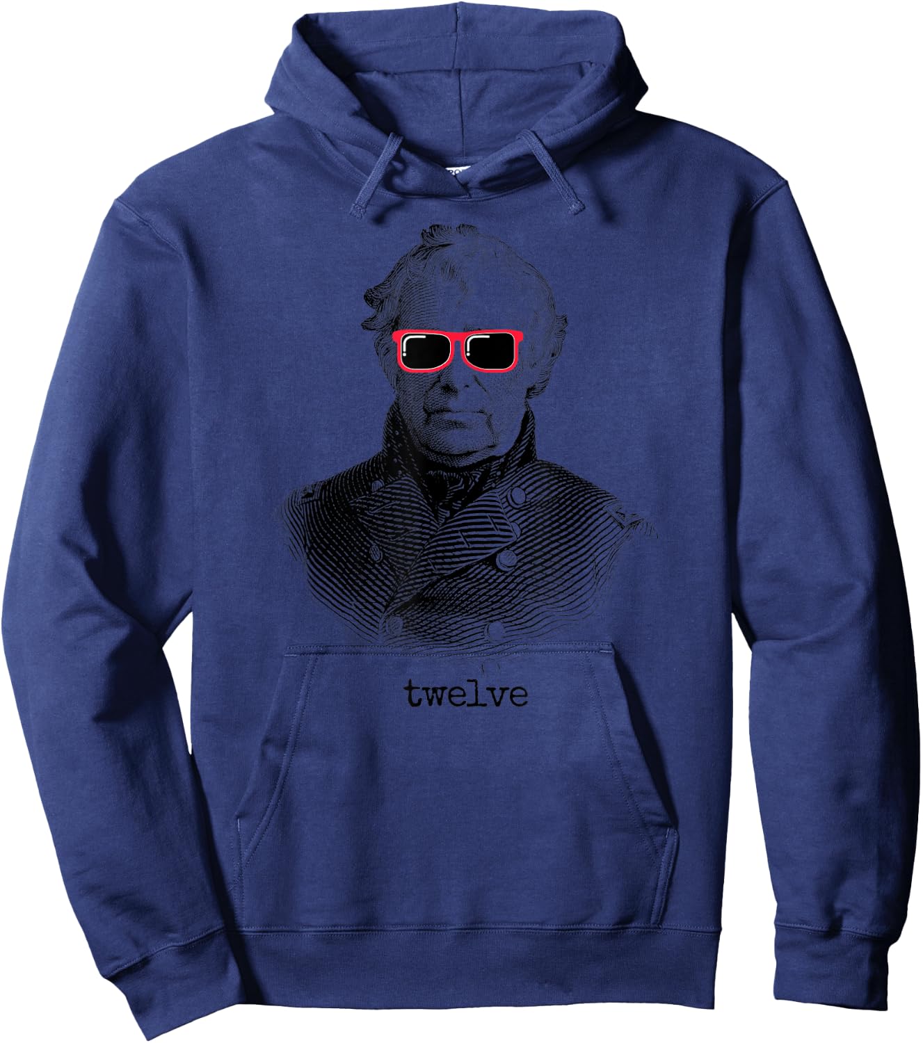 Zachary Taylor 12th President USA Hoodie - Hoodie | Navy