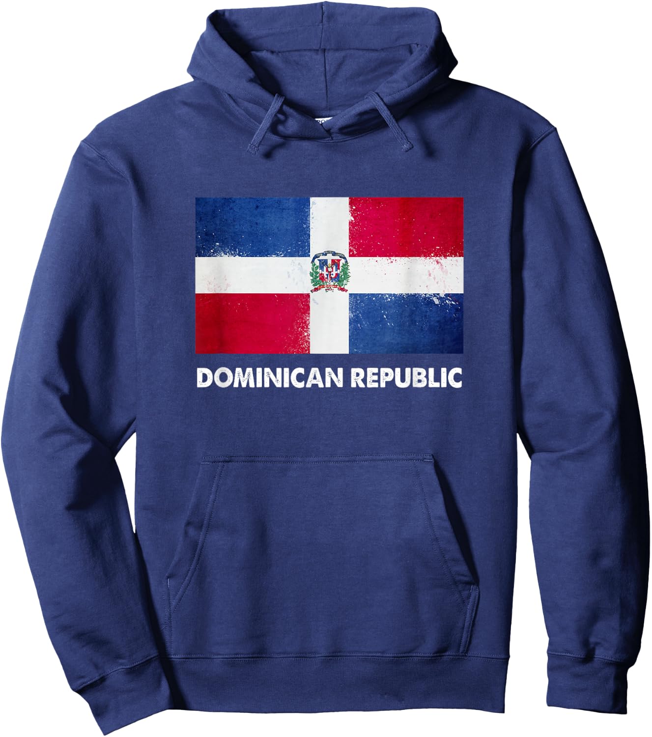 Dominican Republic Flag Shirt | Dominican Hoodie - Hoodie | Navy