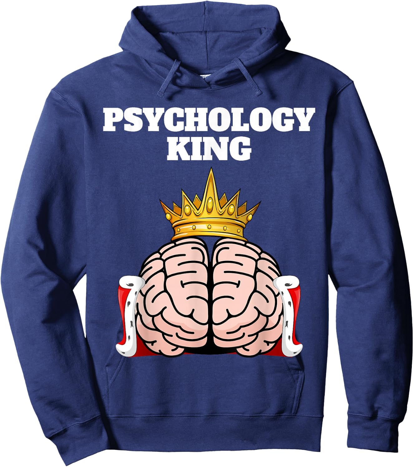 Psychology King | Psychology Design | Psychologist Hoodie - Hoodie | Navy