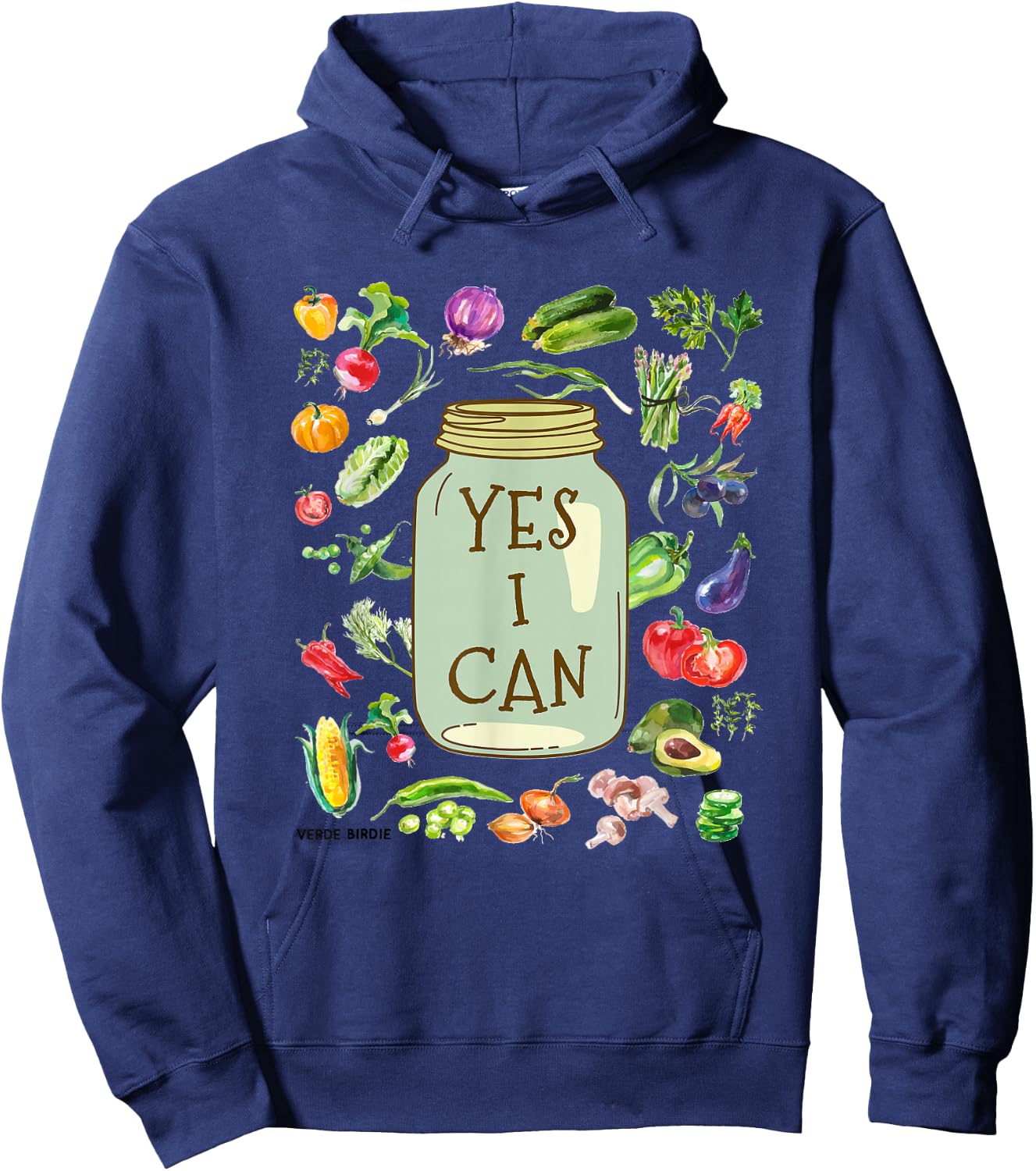 Yes I Can - Preserve Design for Horticulture Hoodie - Hoodie | Navy