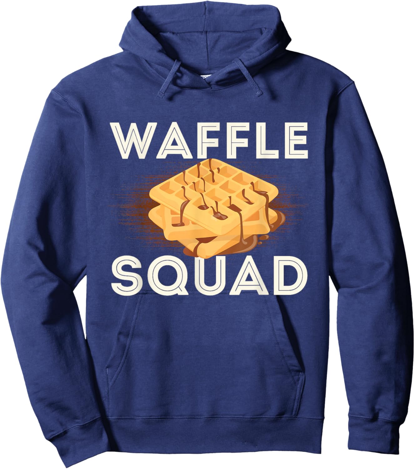 Waffle Squad - Waffle Lover Breakfast Hoodie - Hoodie | Navy