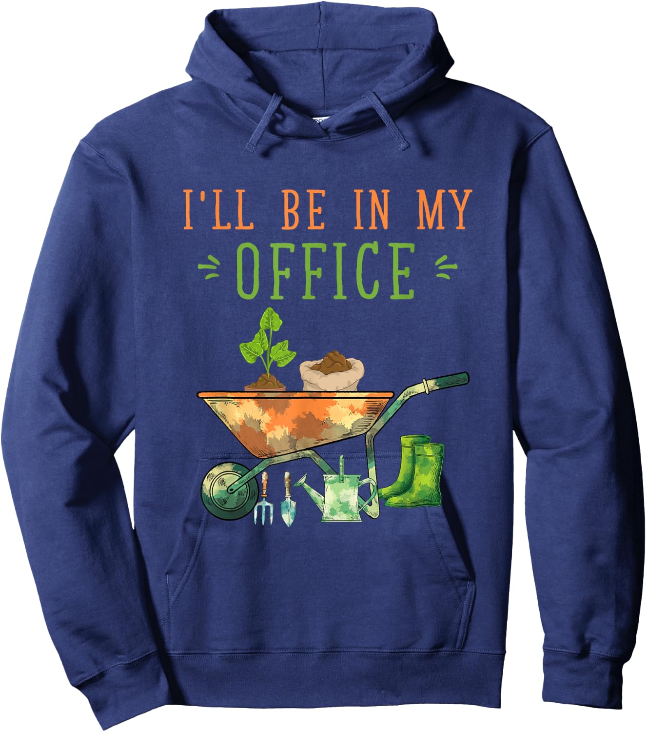 Nature Horticulture Lover Gardener Gift Funny Gardening Hoodie - Hoodie | Navy