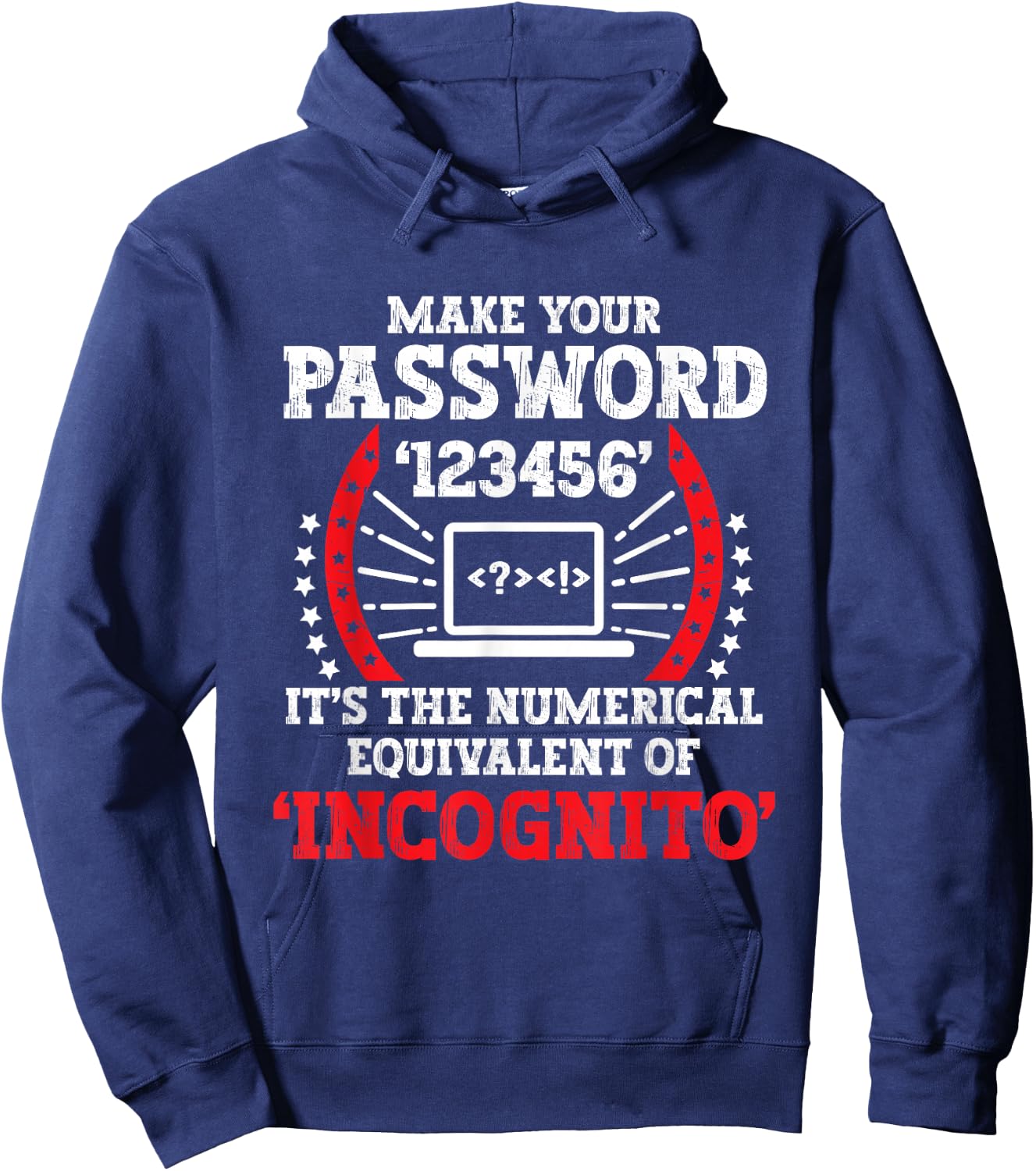 Cyber Security Expertise Hacking Cybercrime Tech Hacker Hoodie - Hoodie | Navy