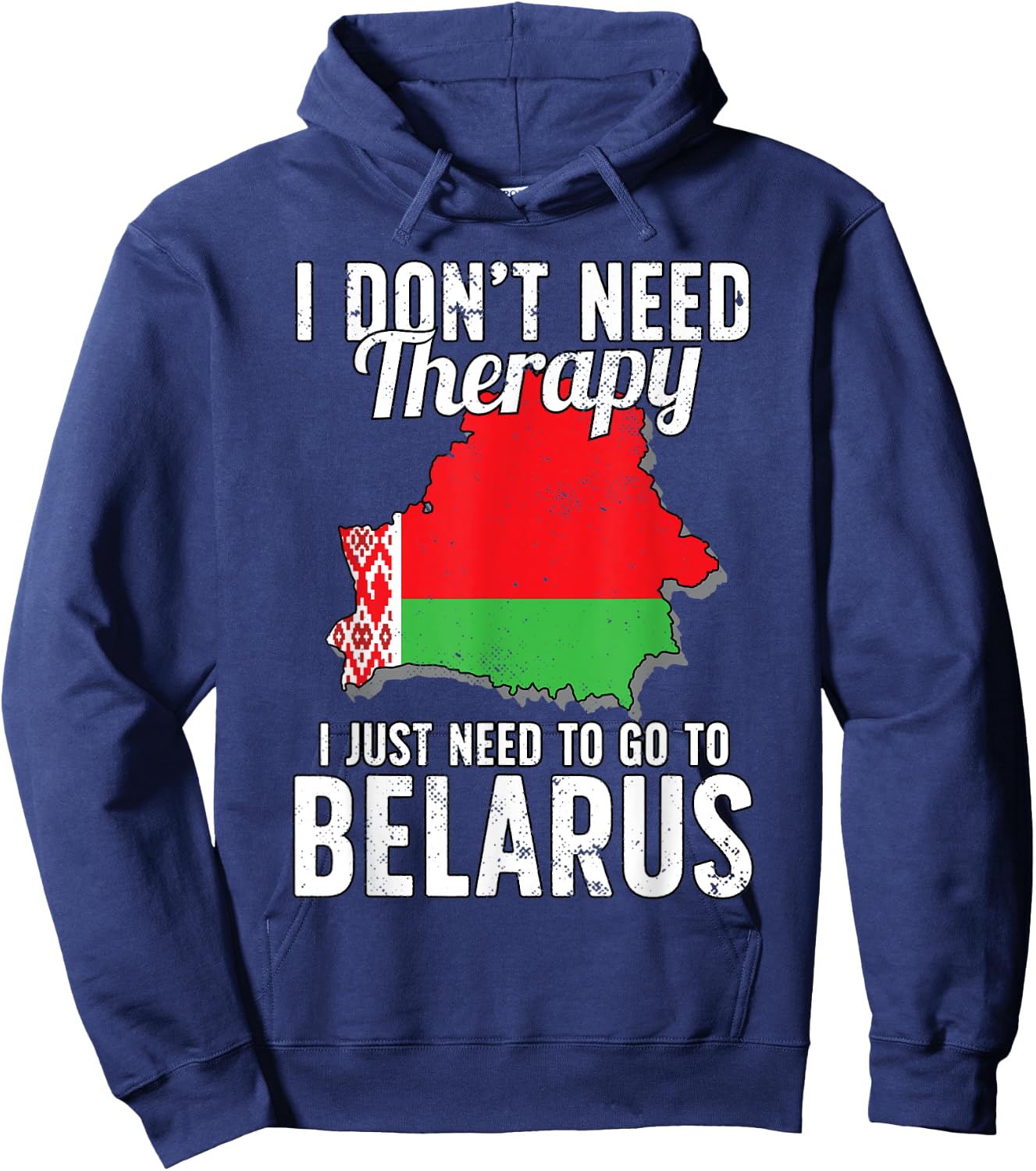 Belarus Flag I Belarus Flag I Vacation Gift I Belarus Hoodie - Hoodie | Navy