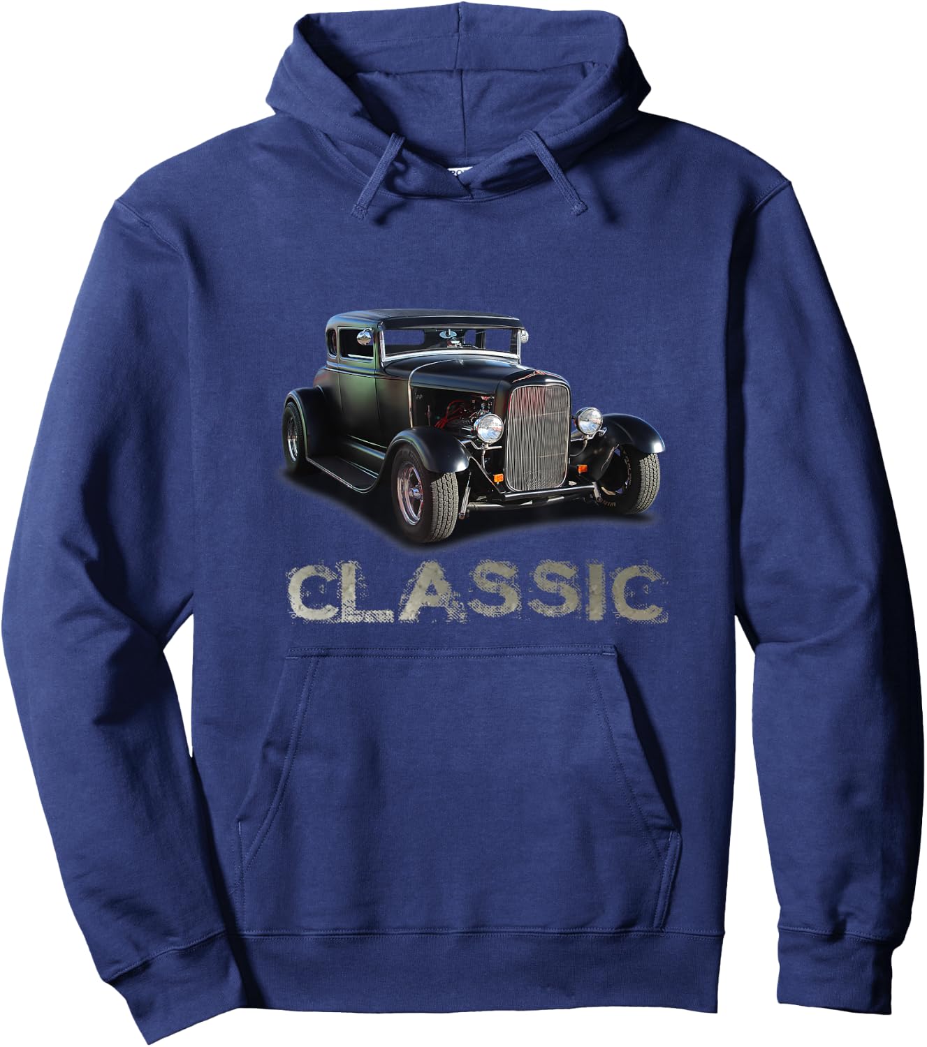 1932 American Classic Hot Rod Hoodie - Hoodie | Navy
