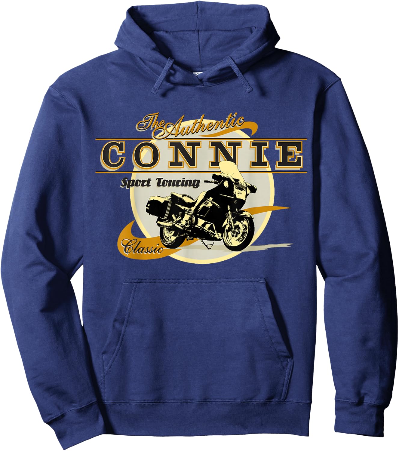 Concours Authentic Connie Motorcycle Design Hoodie - Hoodie | Navy