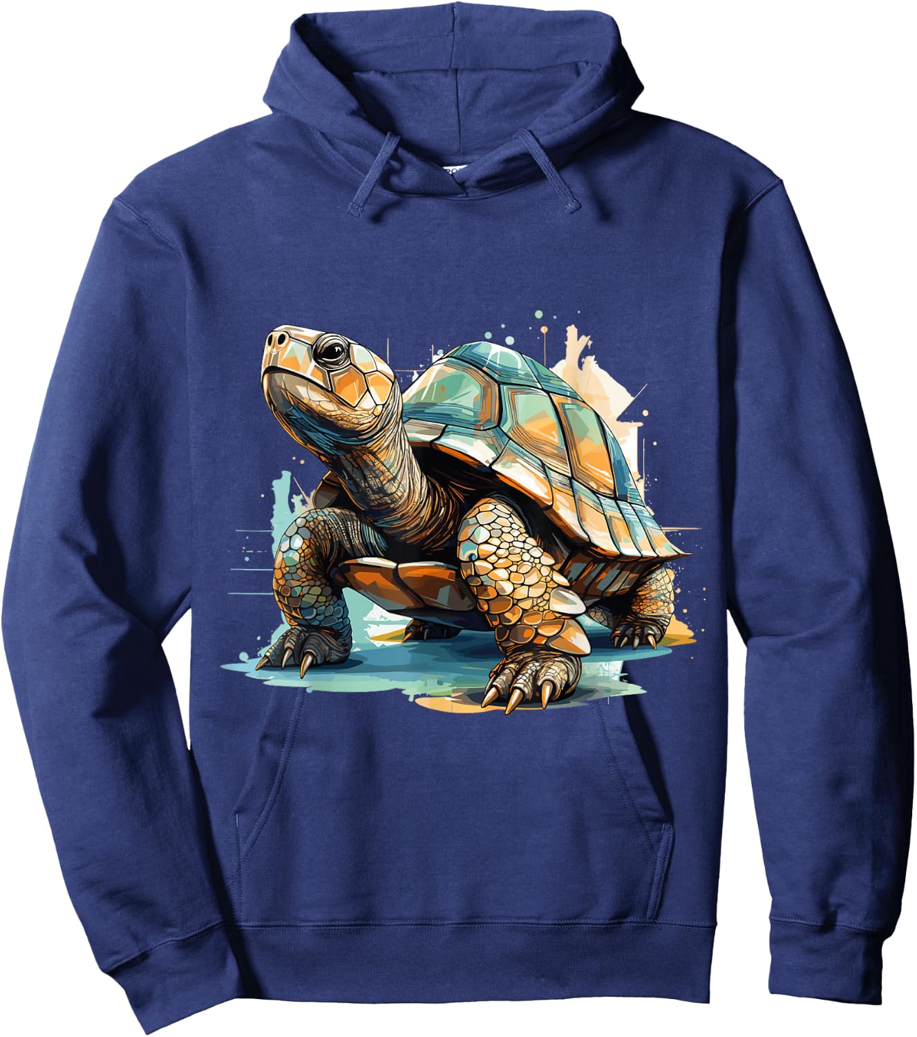 Sea Turtle in the Ocean, Turtles Lover Hoodie - Hoodie | Navy