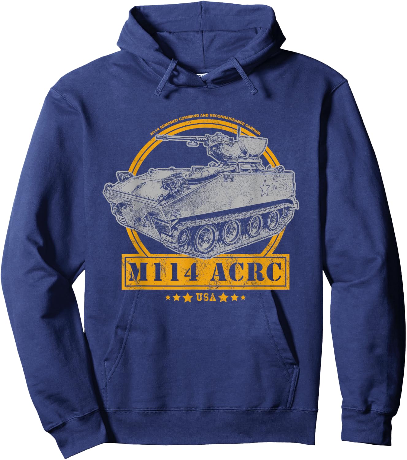 M114 Armored Command and Reconnaissance Carrier (ACRC) Hoodie - Hoodie | Navy
