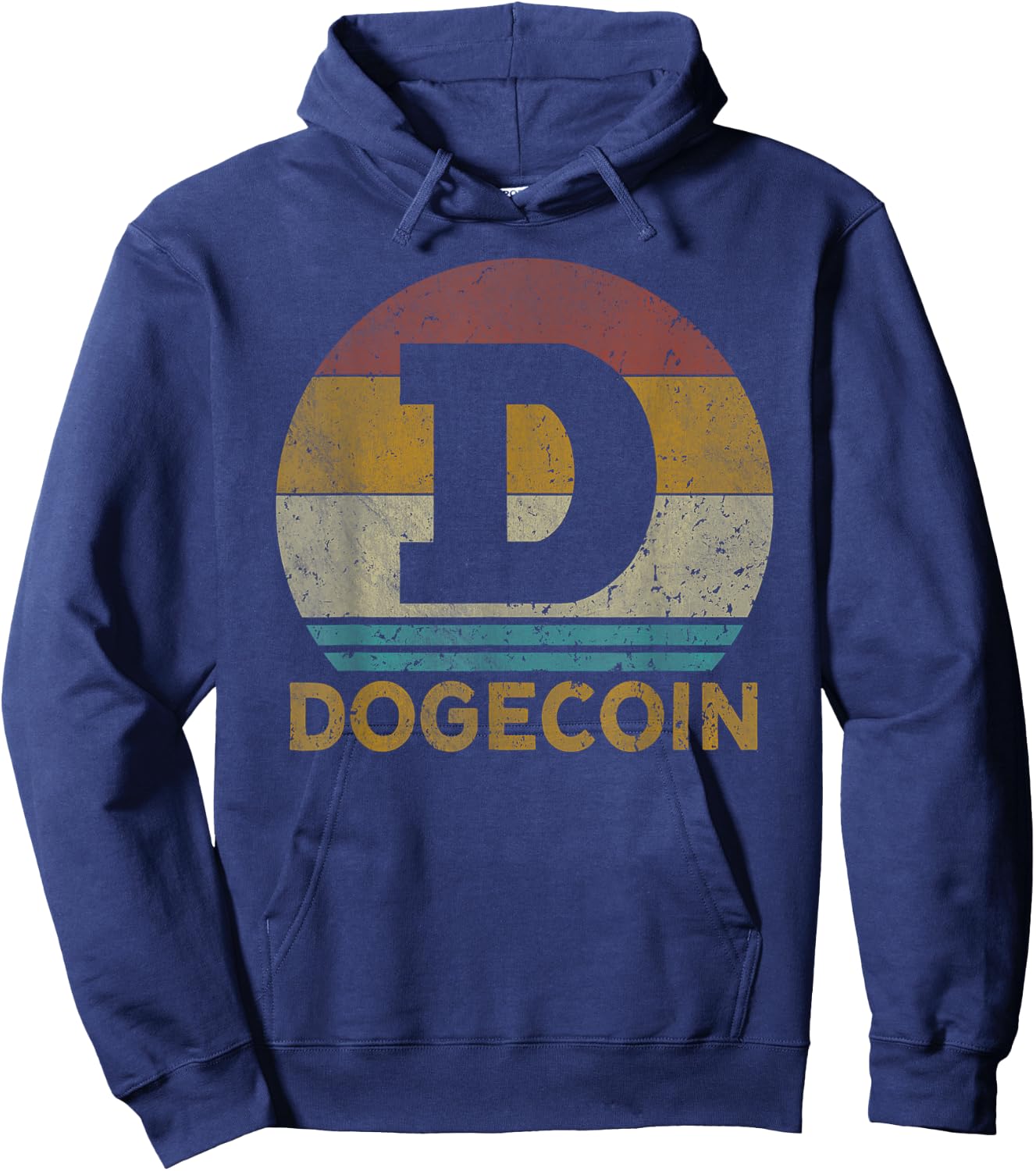 Vintage Dogecoin Miner DogeCoin Hoodie - Hoodie | Navy