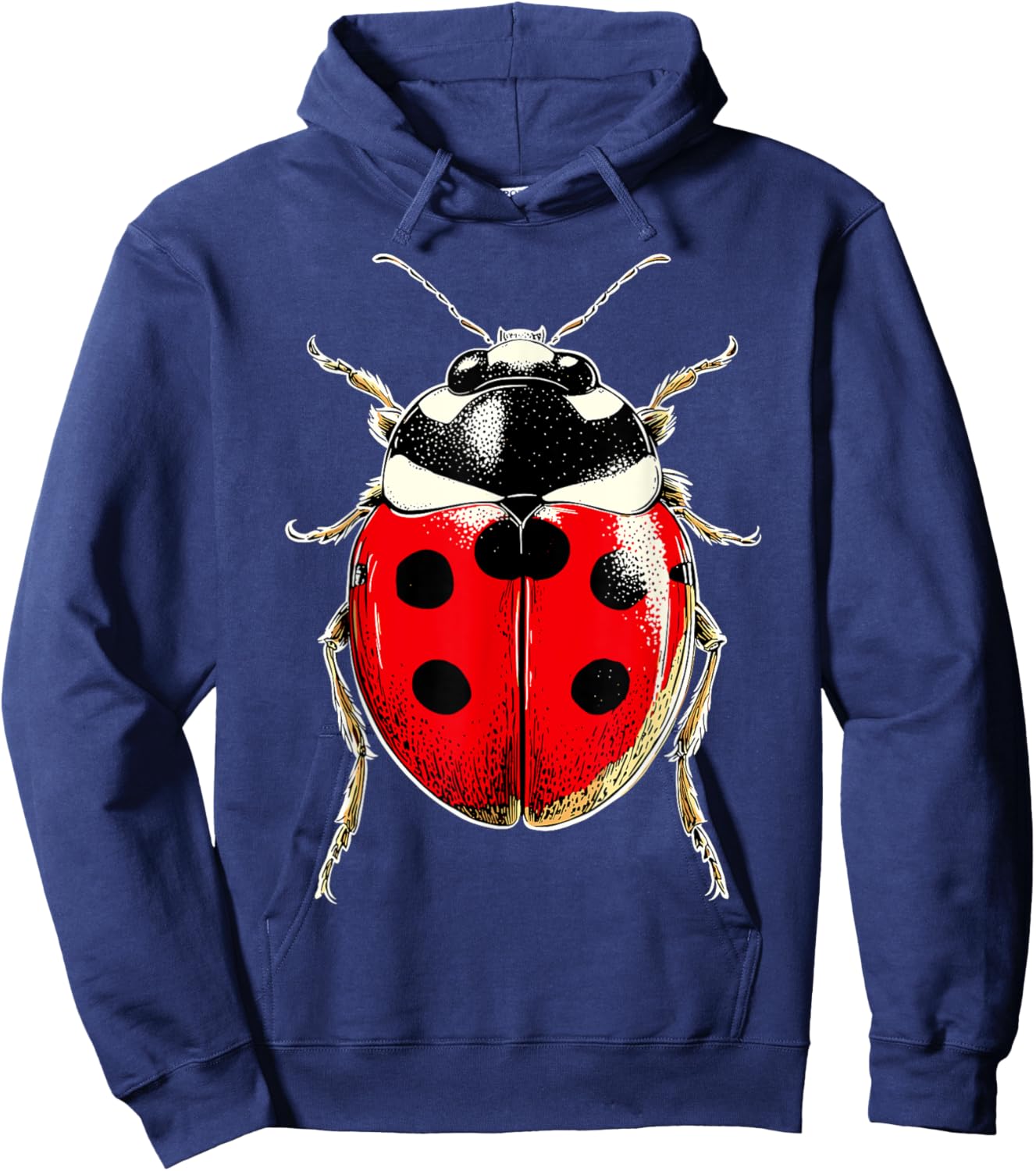 Ladybug Design Ladybird Lover Insects Cute Beetle Ladybugs Hoodie - Hoodie | Navy