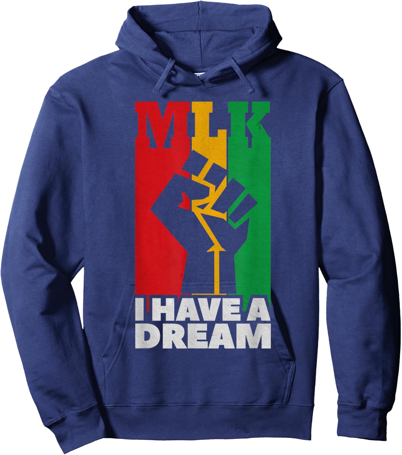 I Have a Dream Martin Luther King Jr MLK Day Hoodie - Hoodie | Navy