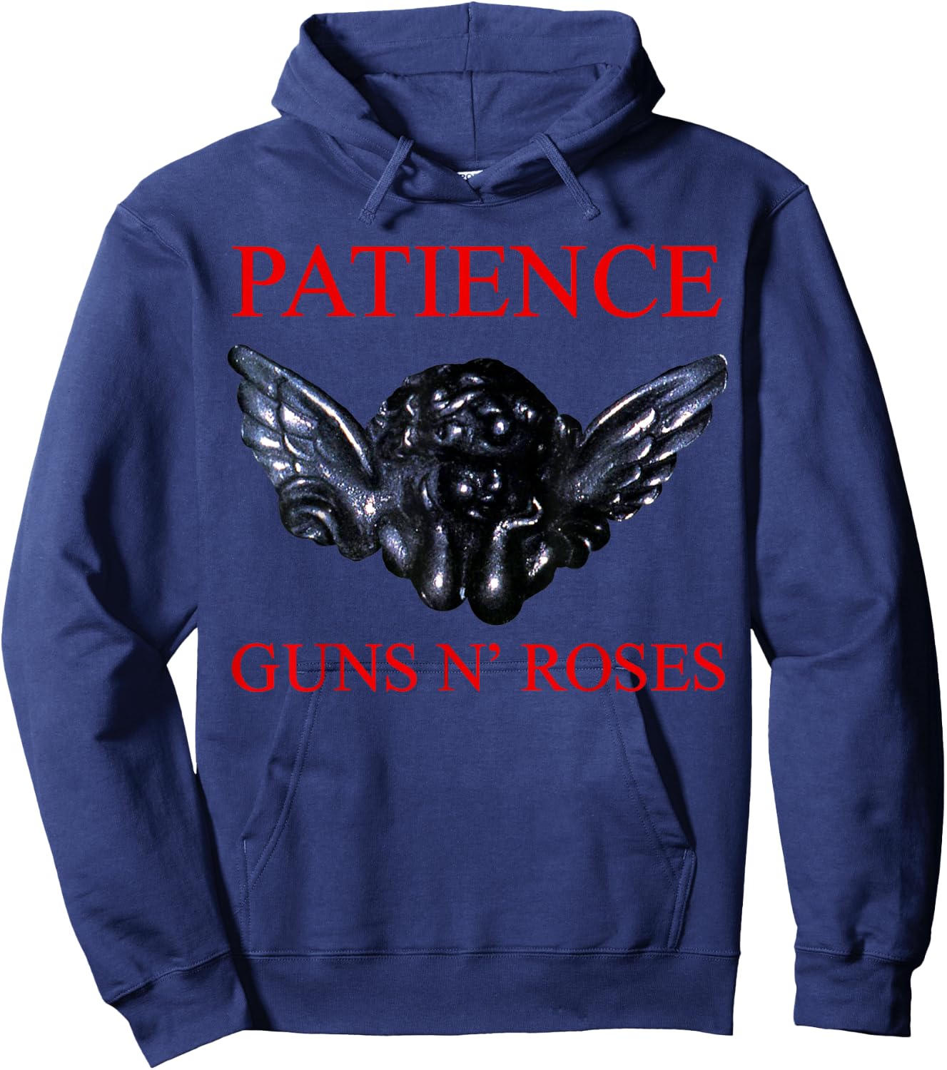 Official Guns N' Roses Patience Hoodie - Hoodie | Navy