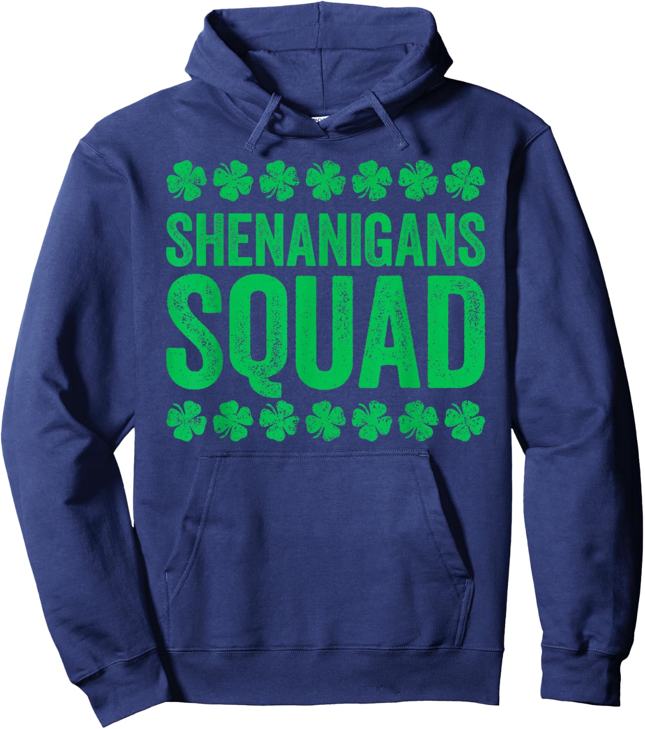 Shenanigans Squad Shirt Irish Men Women Kids St Patricks Day Hoodie - Hoodie | Navy