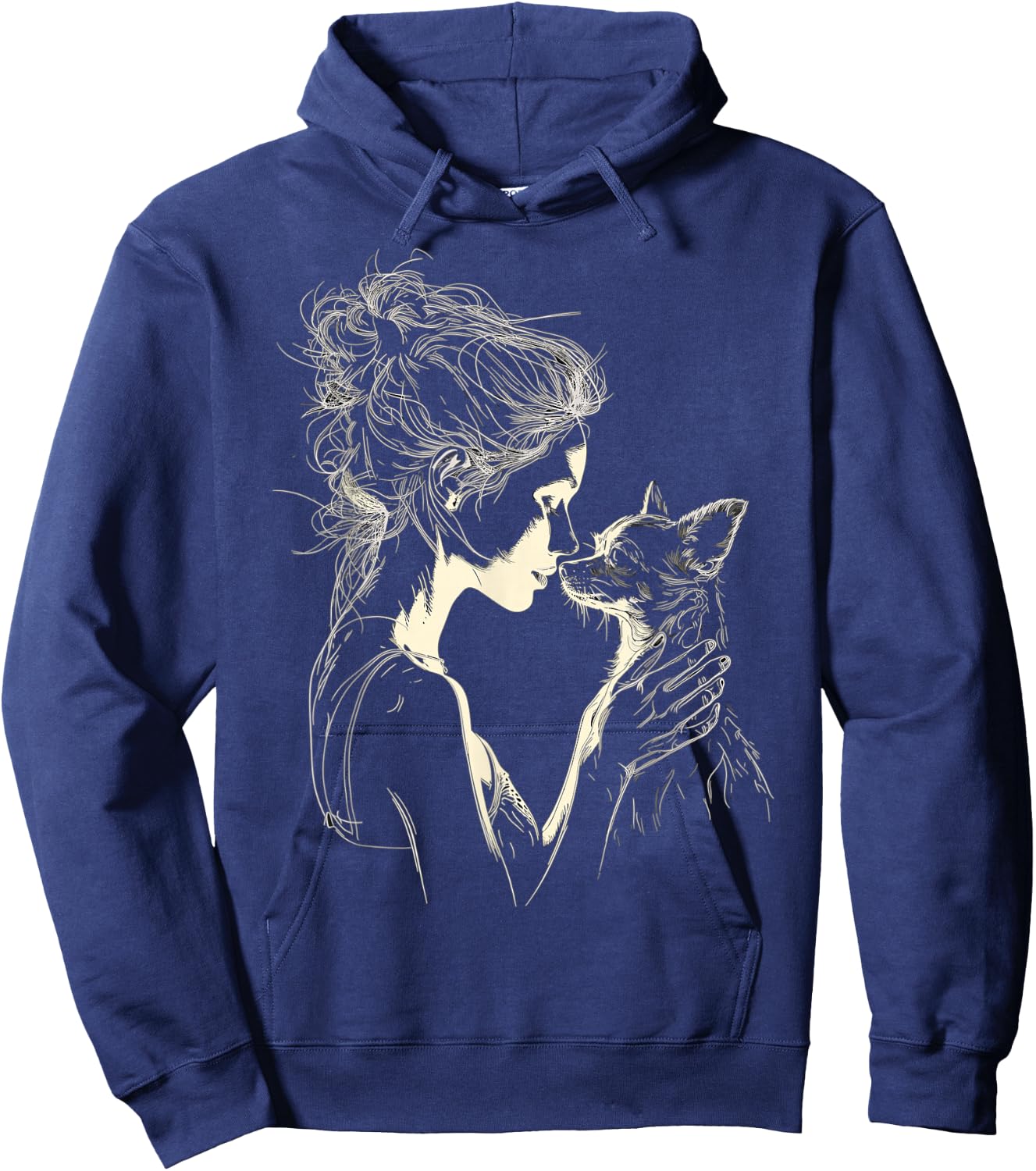 Cute Chihuahua Mom Owner Chihuahua Dog Mother's Day Hoodie - Hoodie | Navy