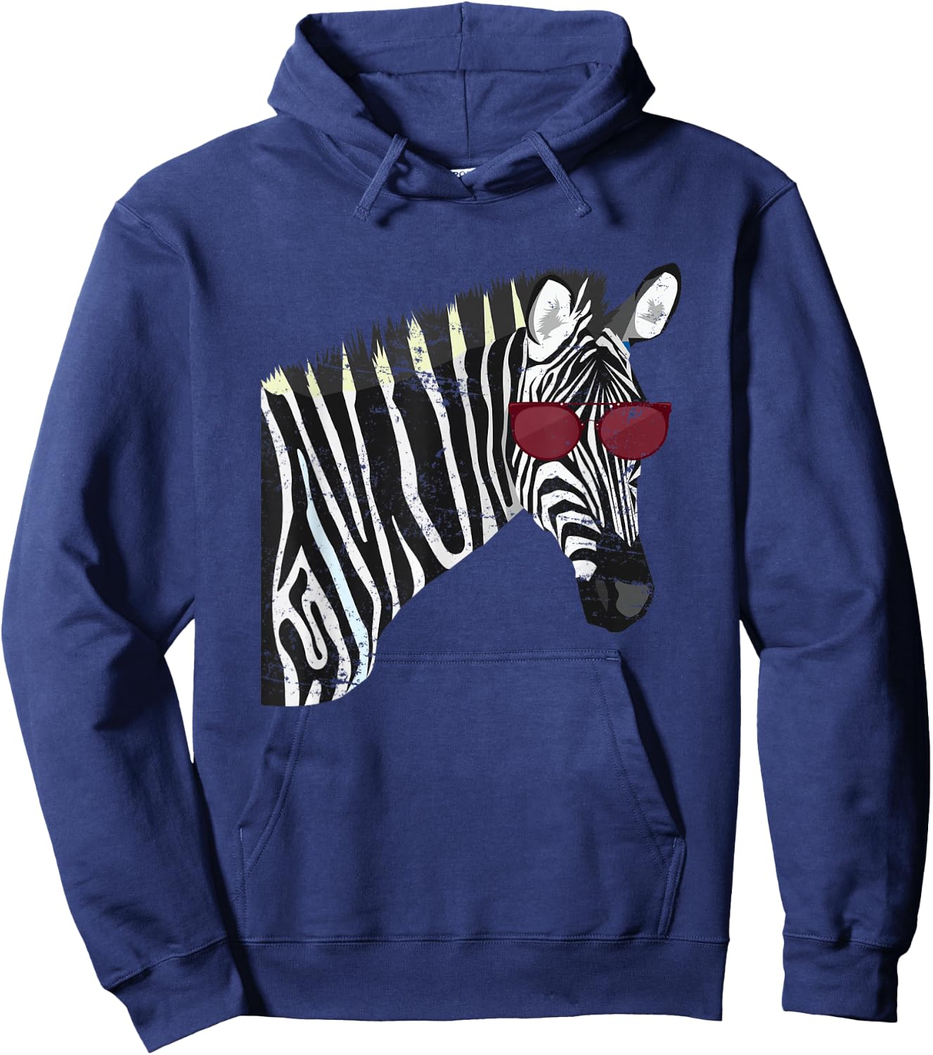 Cool Zebra Hoodie - Hoodie | Navy