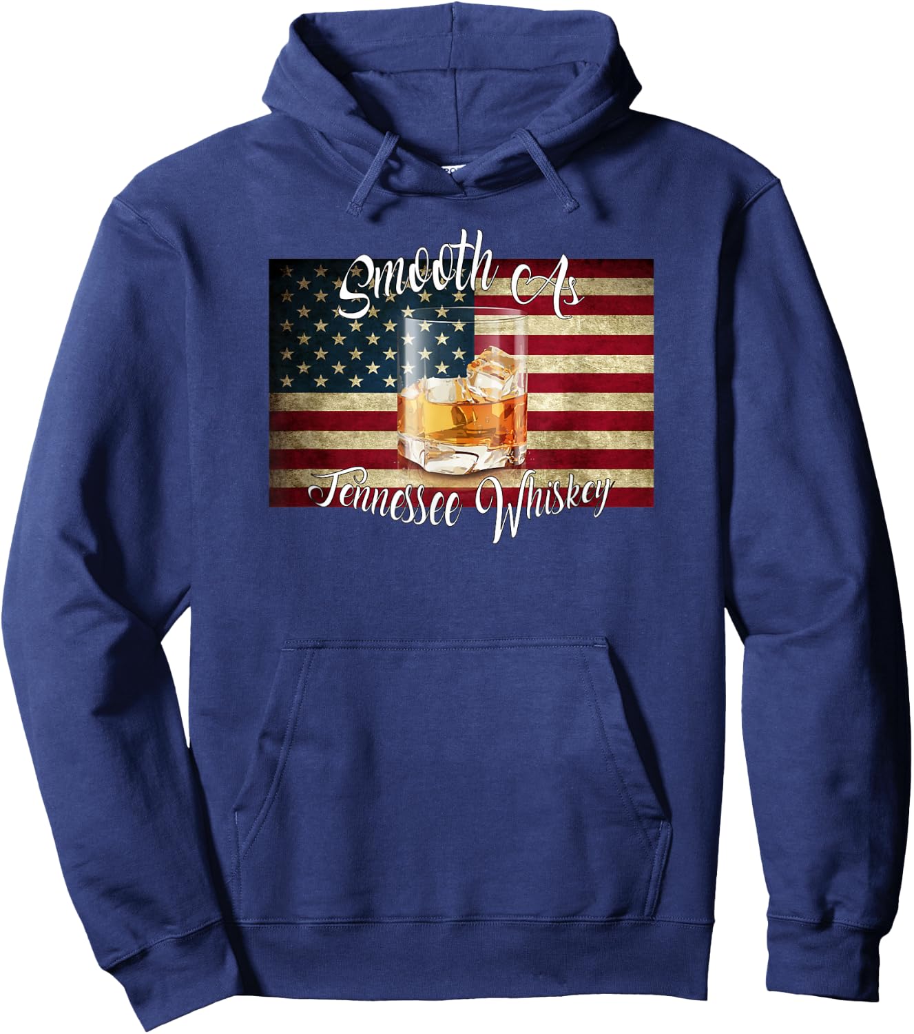Smooth As Tennessee Whiskey Hoodie - Hoodie | Navy