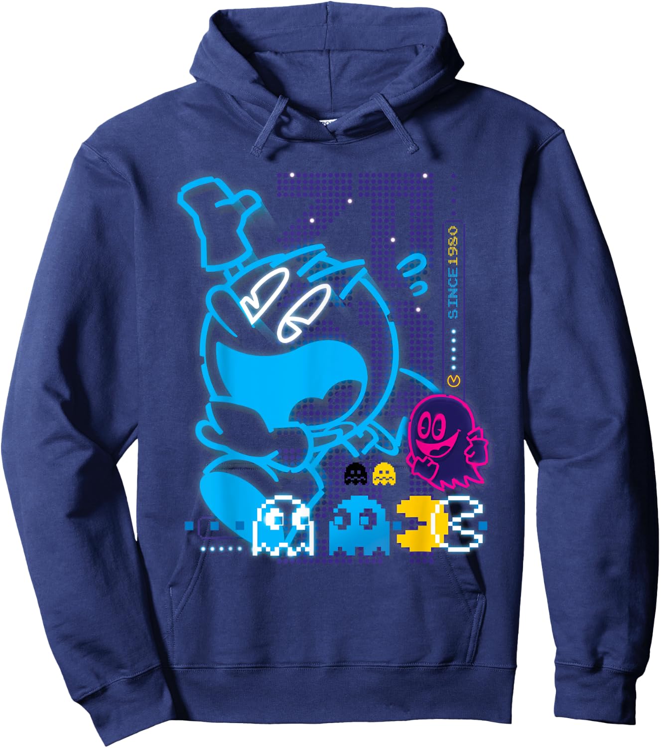 Pac-man Hoodie - Hoodie | Navy