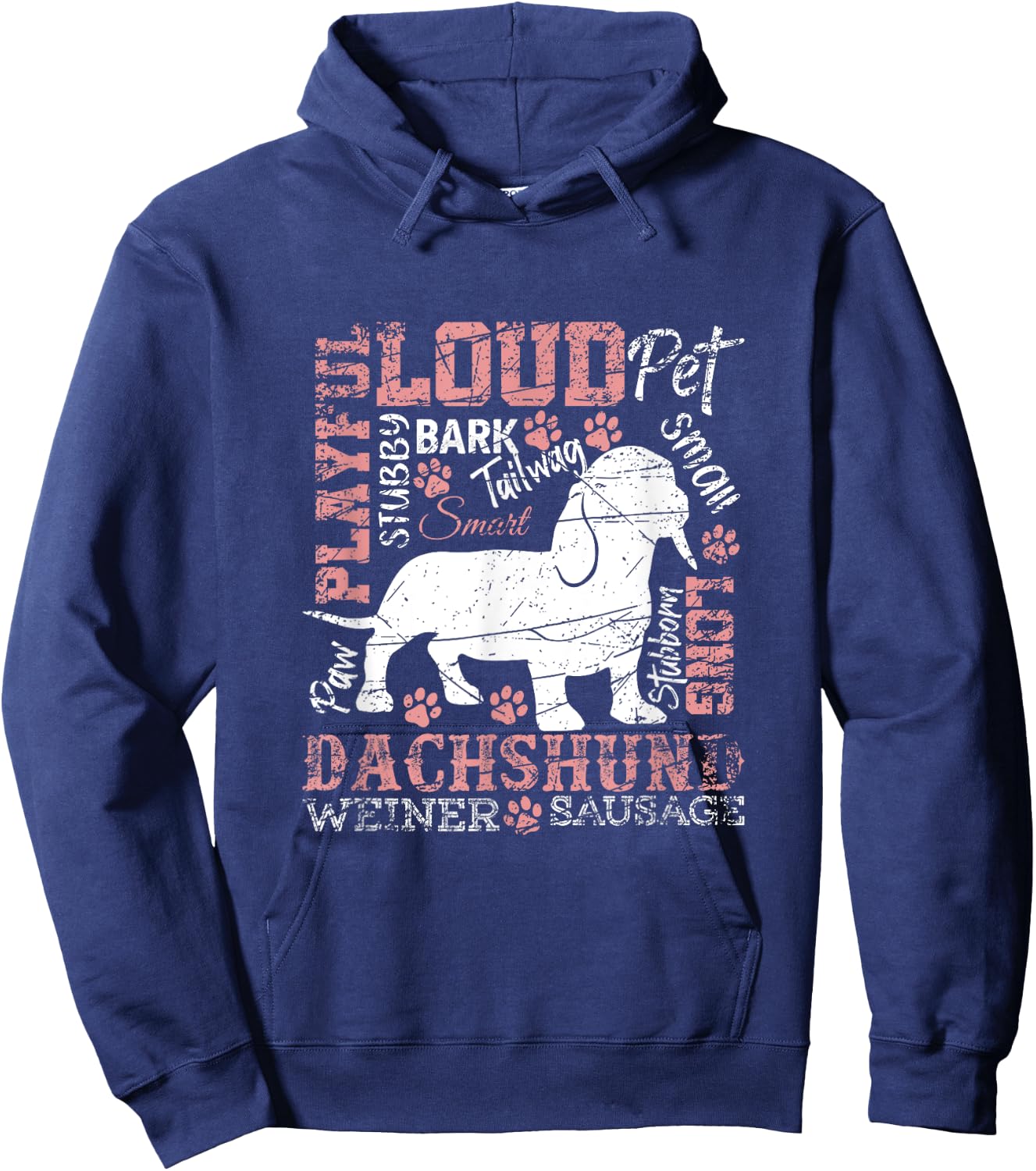 Animal & Gifts Dachshund Hoodie - Hoodie | Navy