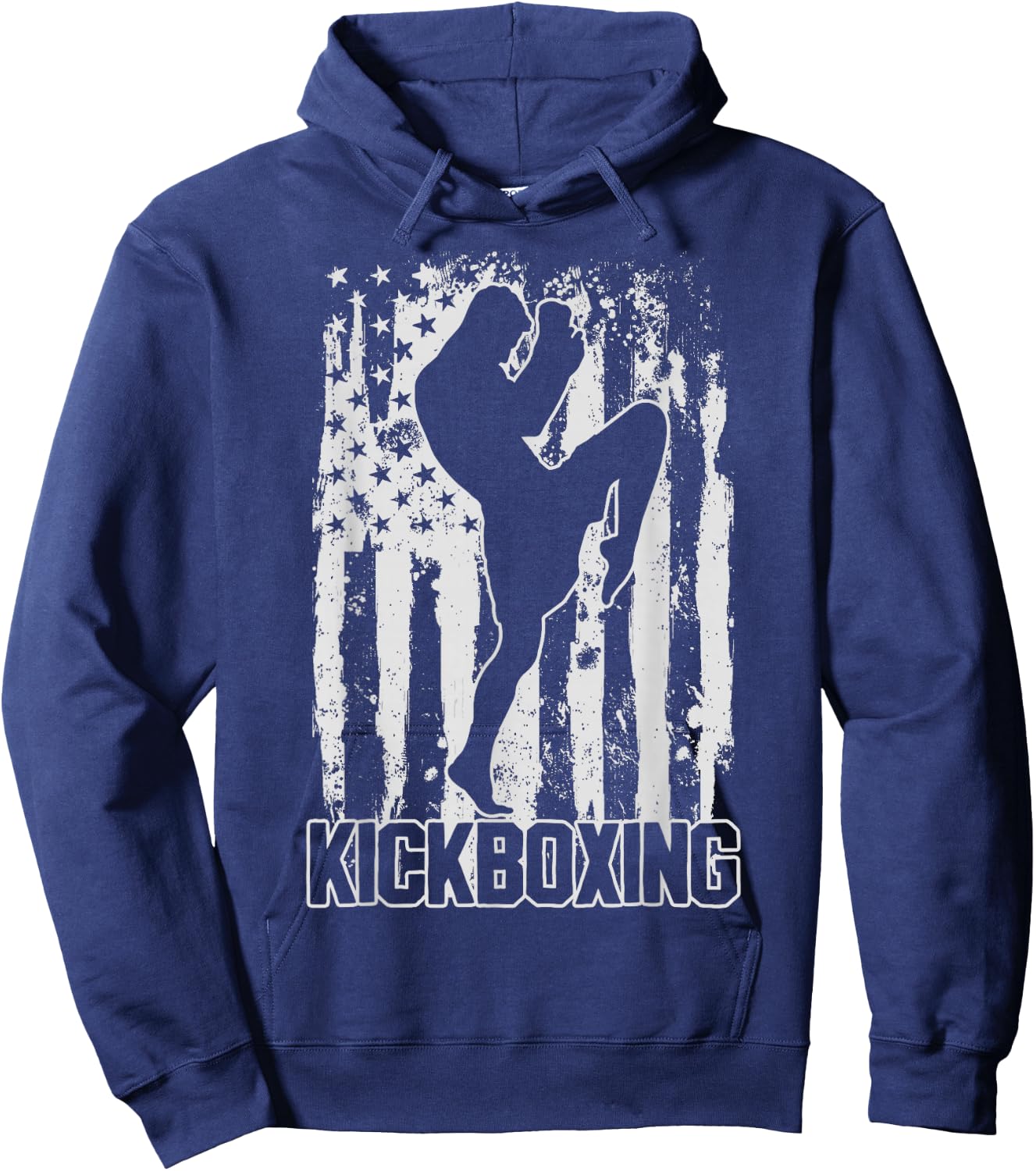 Kickboxing Kickboxer Gift Hoodie - Hoodie | Navy