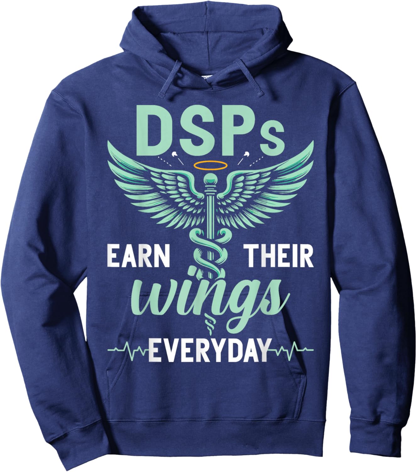 DSP Appreciation Funny Direct Support Professional DSP Hoodie - Hoodie | Navy