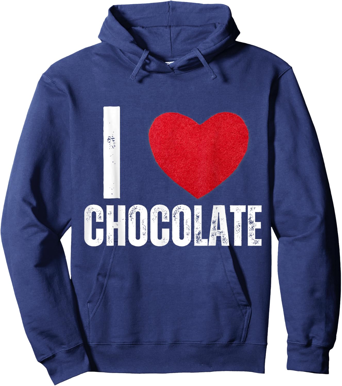 I Love Chocolate Gifts I Heart Chocolate Kids Hoodie - Hoodie | Navy