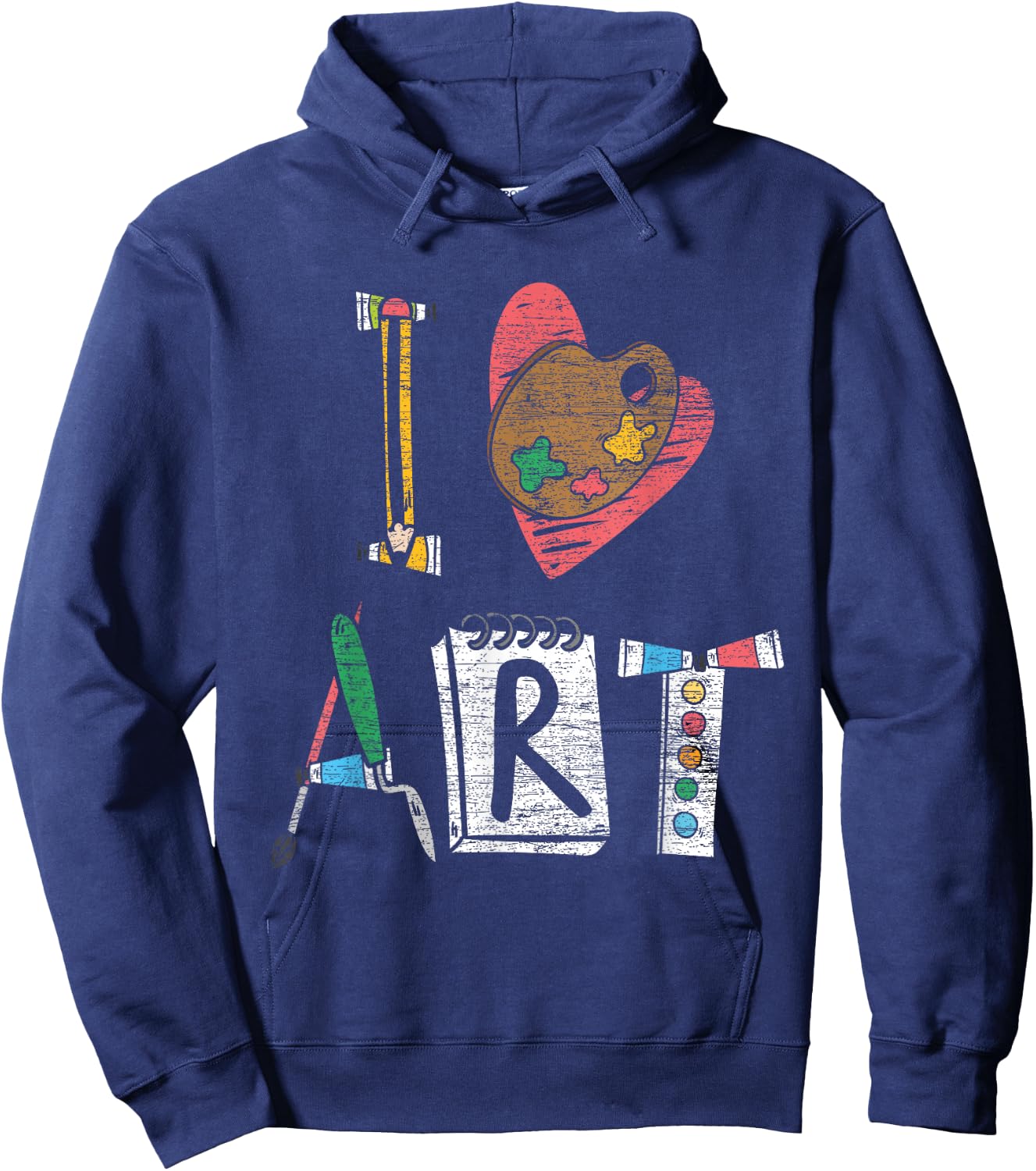 Artist Painter Photography Installation Art Hoodie - Hoodie | Navy