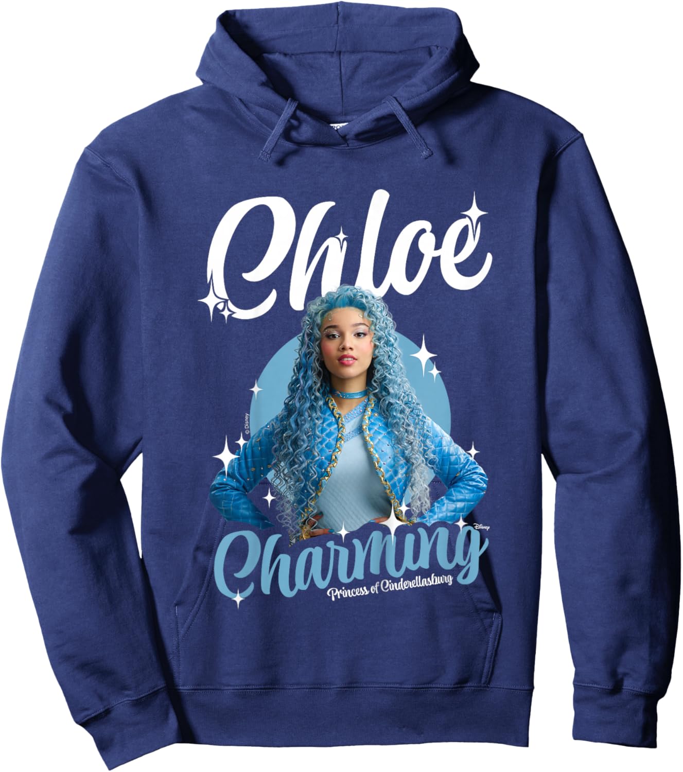 Descendants 4 - The Rise Of Red Princess Chloe Charming Hoodie - Hoodie | Navy