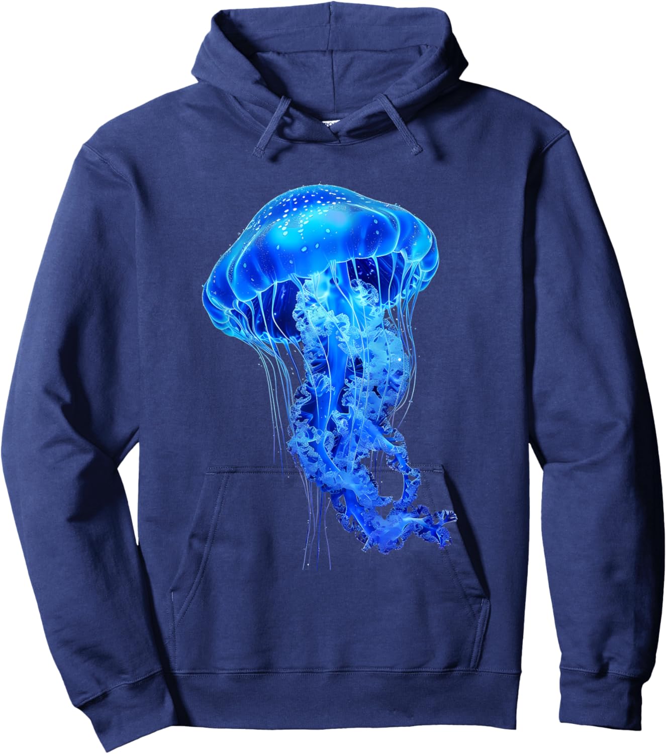 Jellyfish Ocean Sea Jellyfish Sea Ocean Animal Lover Artwork Hoodie - Hoodie | Navy