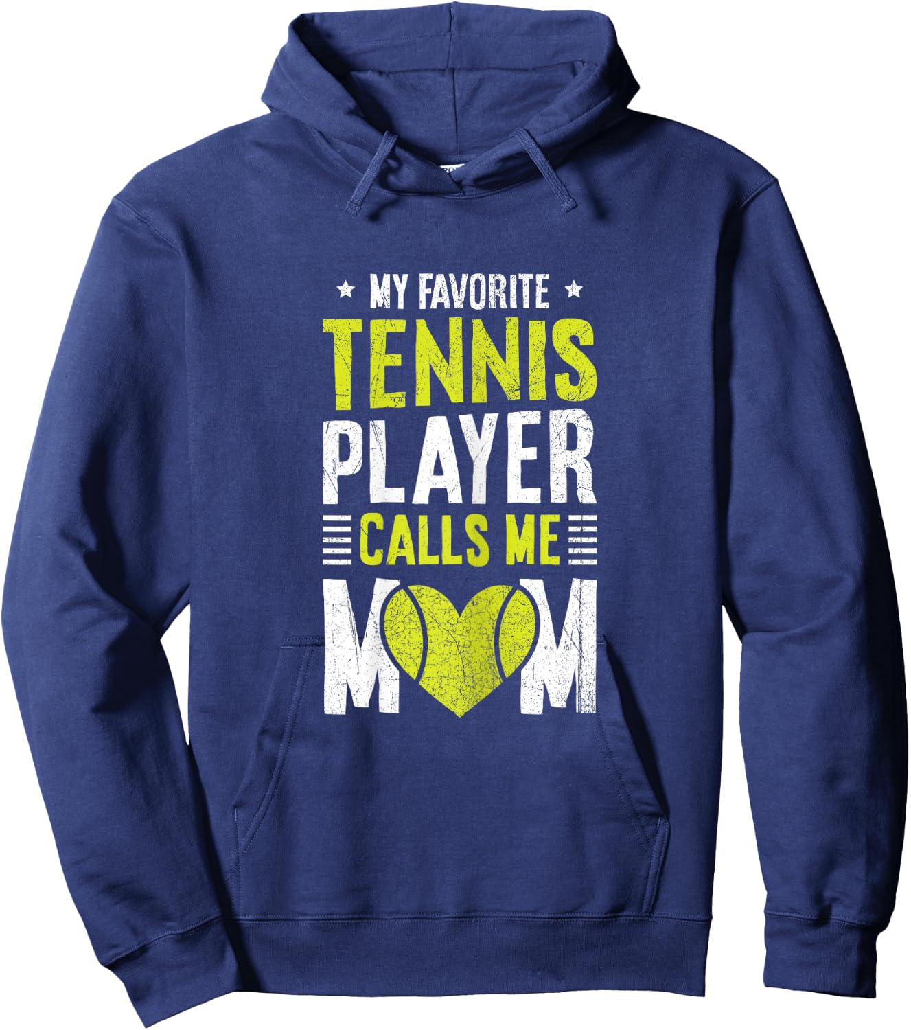 Tennis Court Design for your Tennis Lover Mom Hoodie - Hoodie | Navy