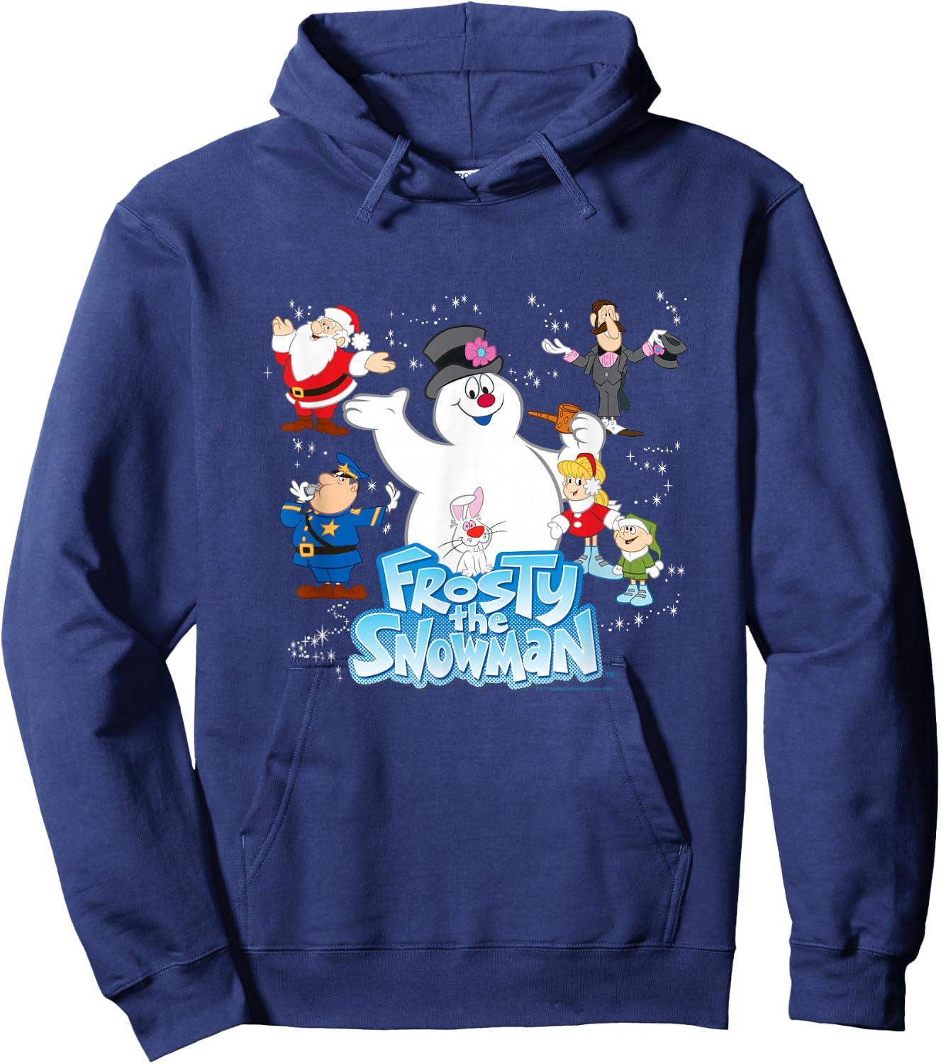 Frosty The Snowman - Frosty Cast Hoodie - Hoodie | Navy