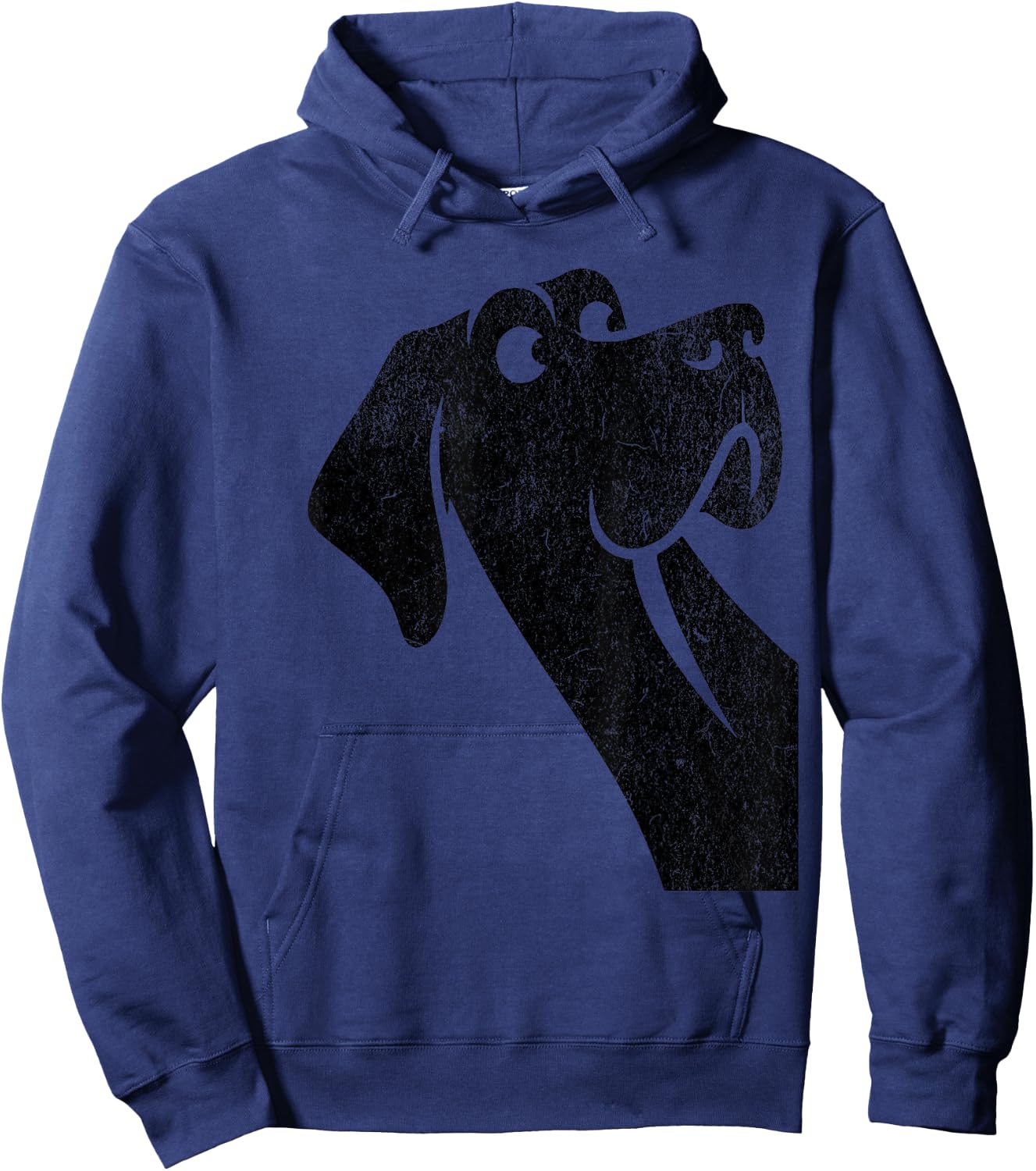 Goofy Giant Adorable Large Gentle Dog Lover Great Dane Women Girls Kids Hoodie - Hoodie | Navy