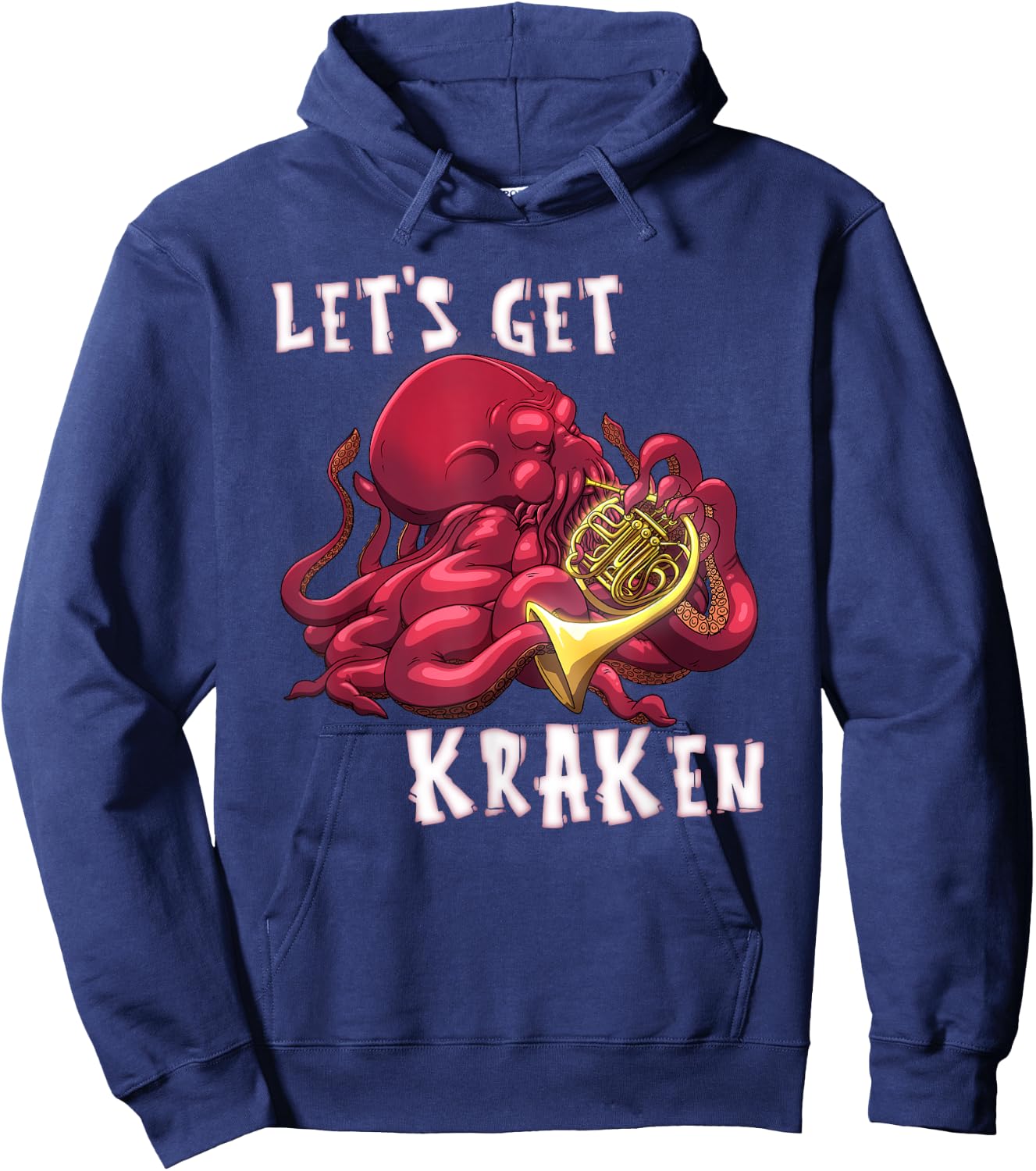 JPerezMusic Let's Get Kraken Hoodie - Hoodie | Navy