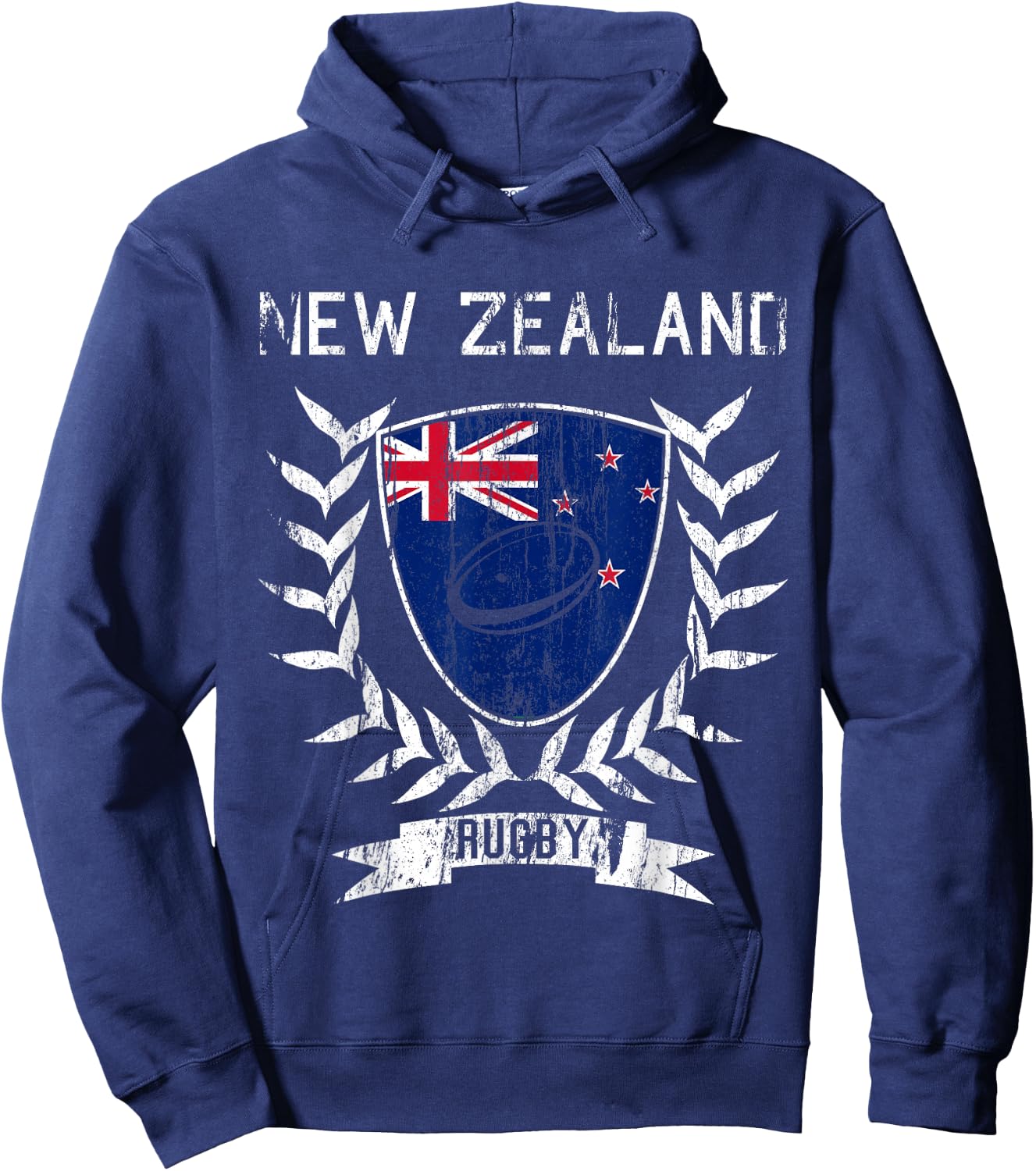 New Zealand Rugby Jersey 2021 Rugby Hoodie - Hoodie | Navy