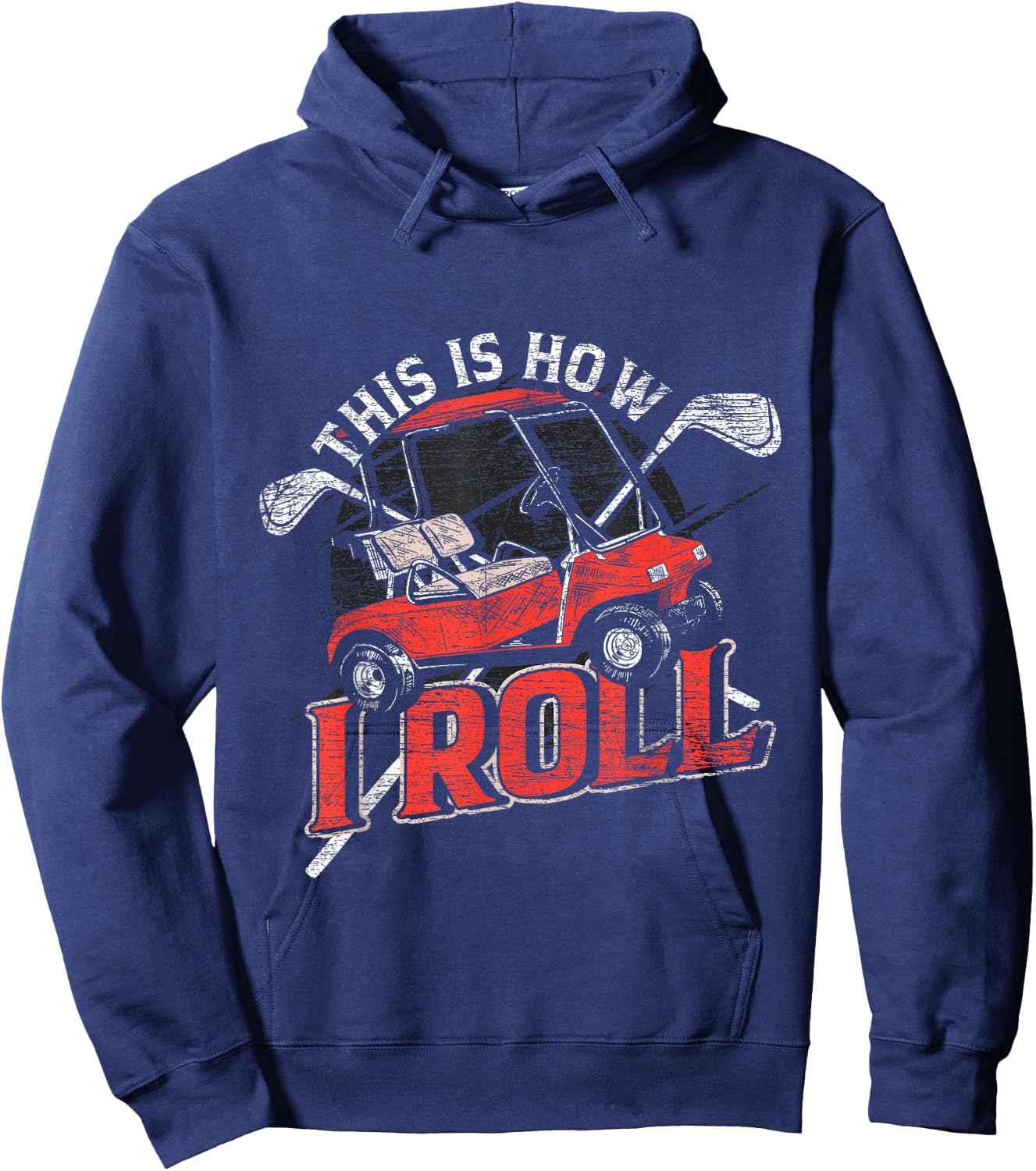 Golf Quotes Funny Golfer Golf - Adult, , Short Sleeve, Black, Small Hoodie - Hoodie | Navy